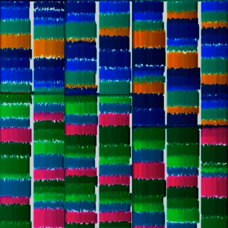 Colored wall #7