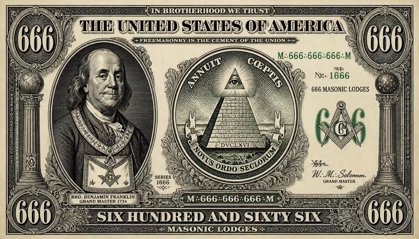 THE LEDGER OF SHADOWS: 666 Masonic Lodges