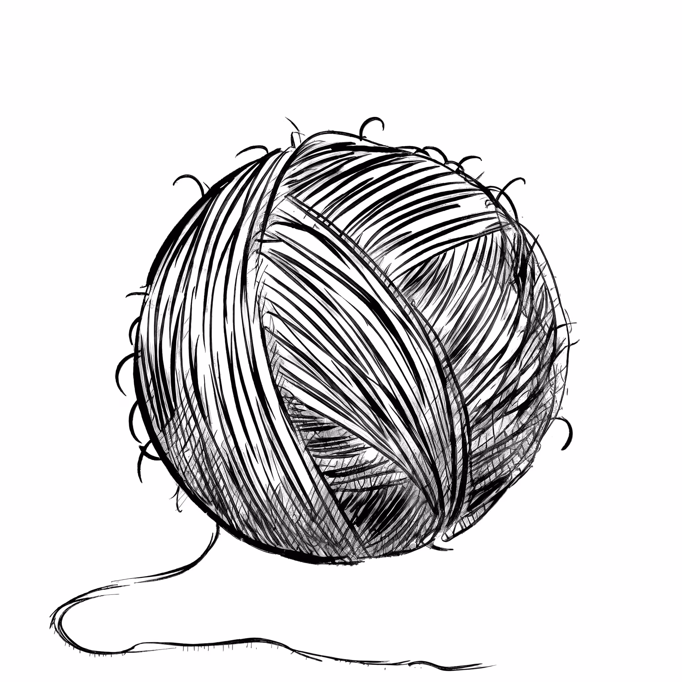 Inktober '25: Day 2 / Weave
