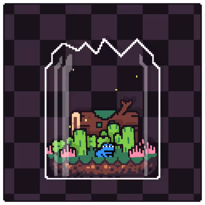 Toad Terrarium #251