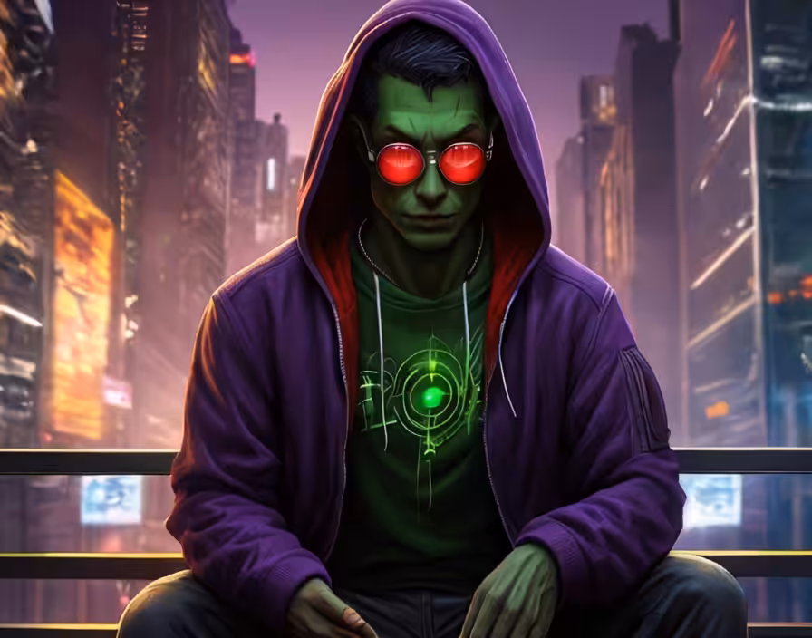 Cozomo in Neon City