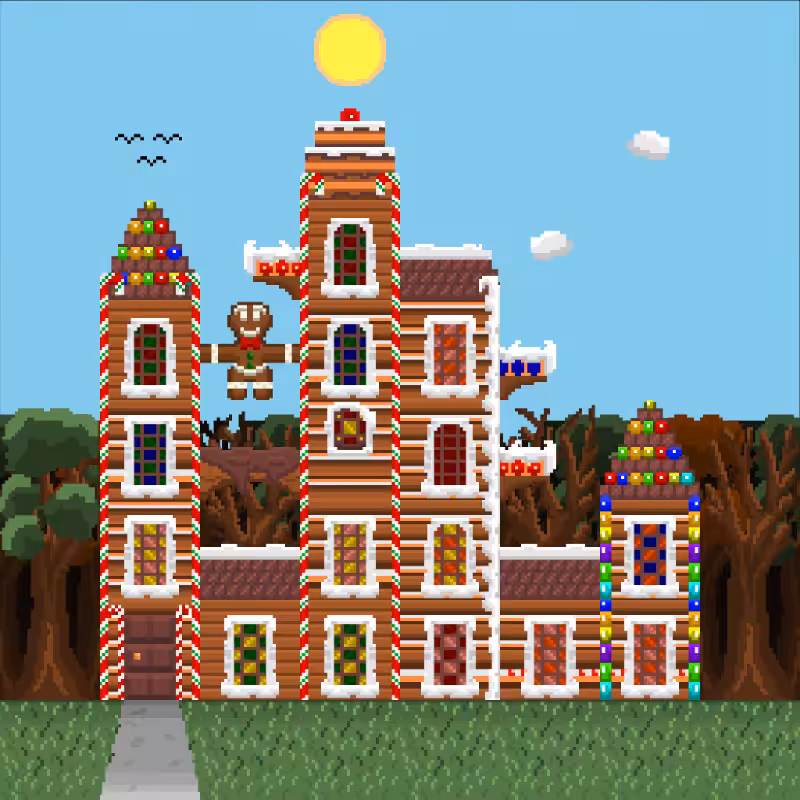 2D Mansion Candy House #106