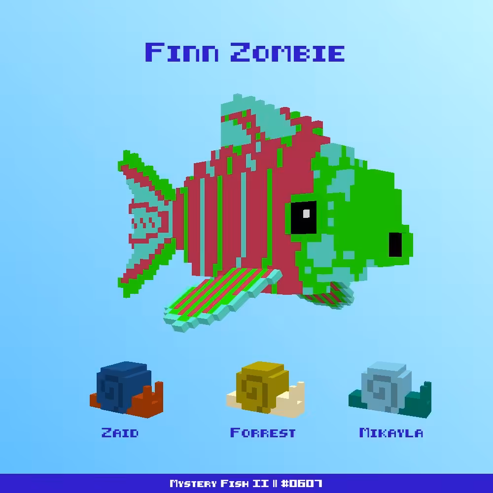 Finn Zombie :: Mystery Fish 0607/1000