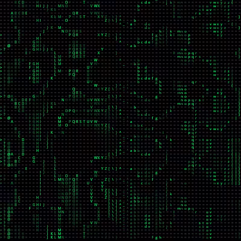 Ascii Noise #60