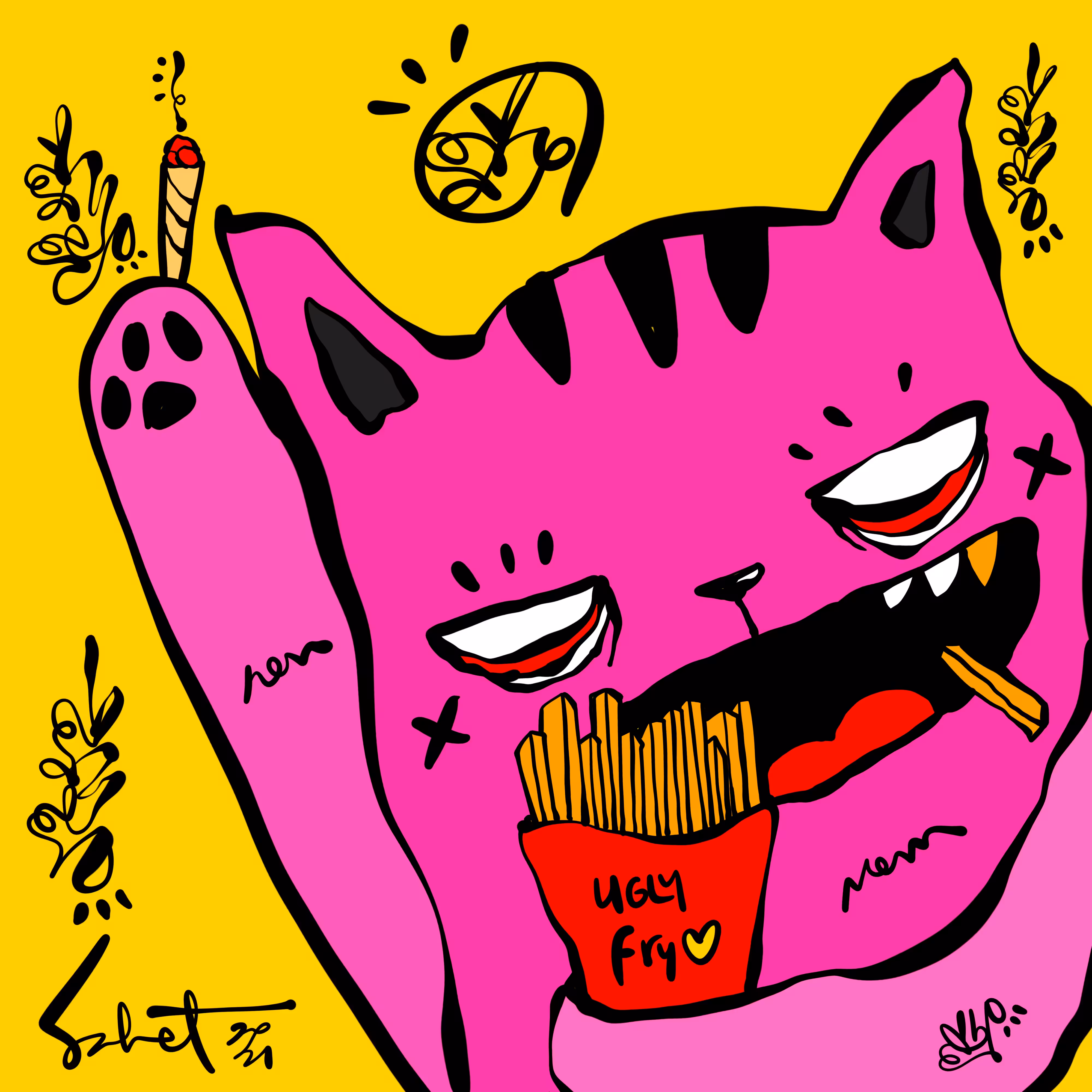 Ugly Kitties by Sabet #63