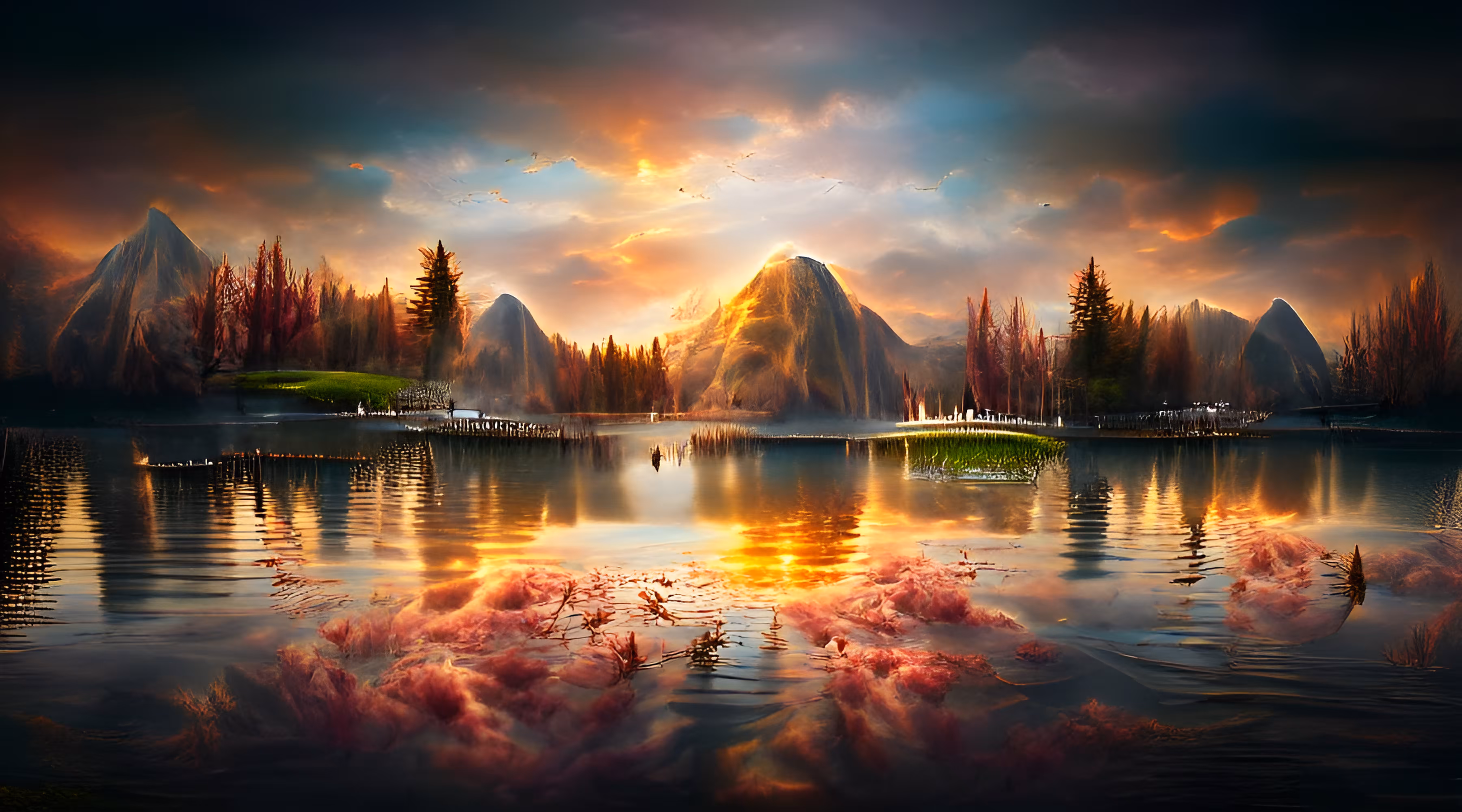 Mirrored Lagoon