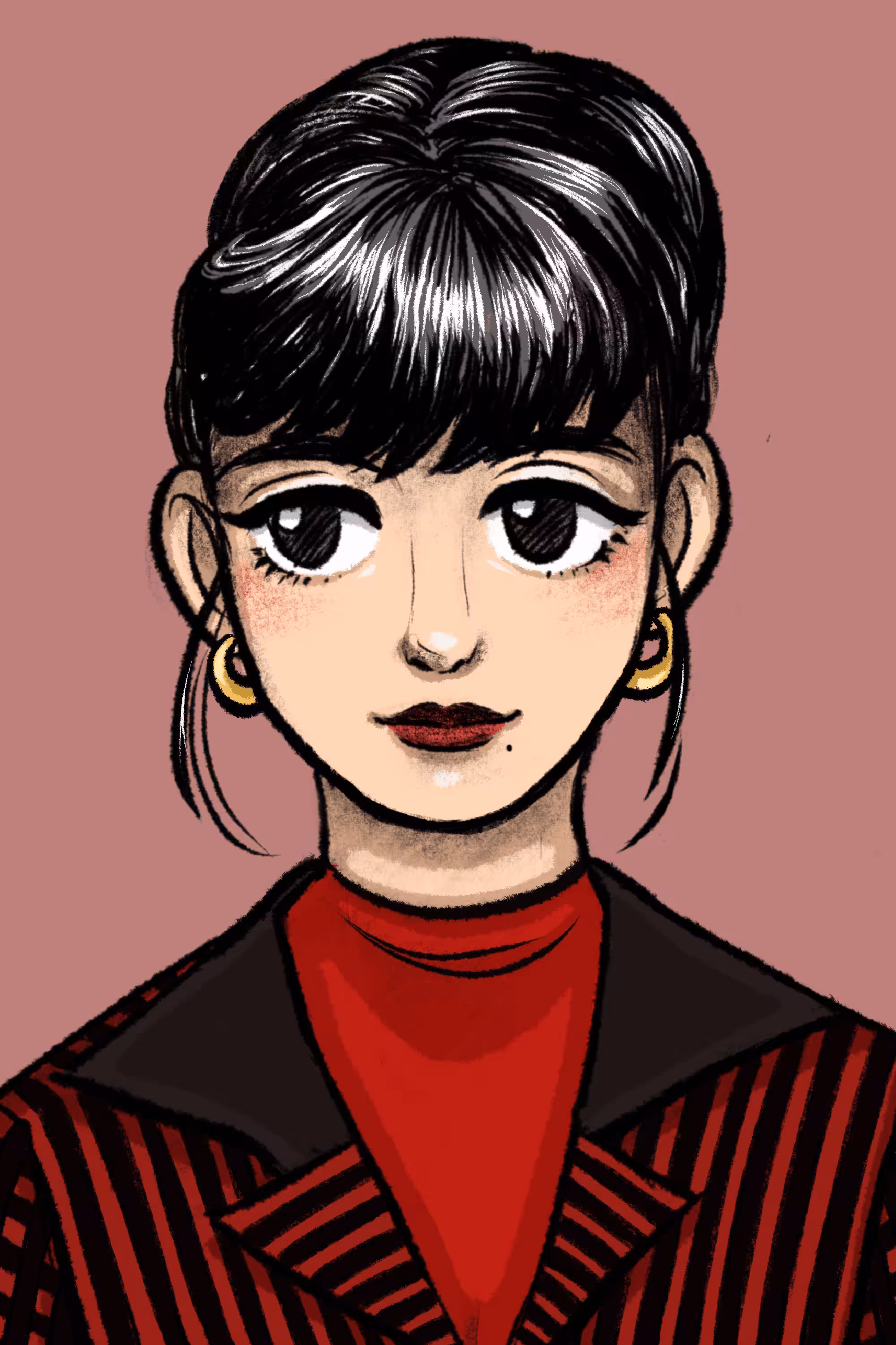 Vintage CHARCOAL'S GIRL 03