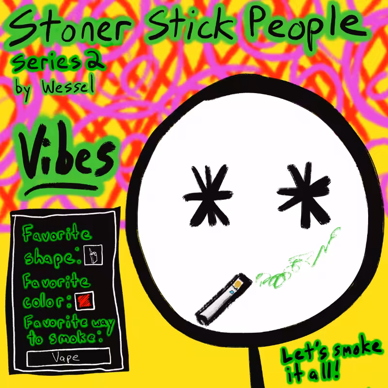 Stoner Stick People Series 2 #48