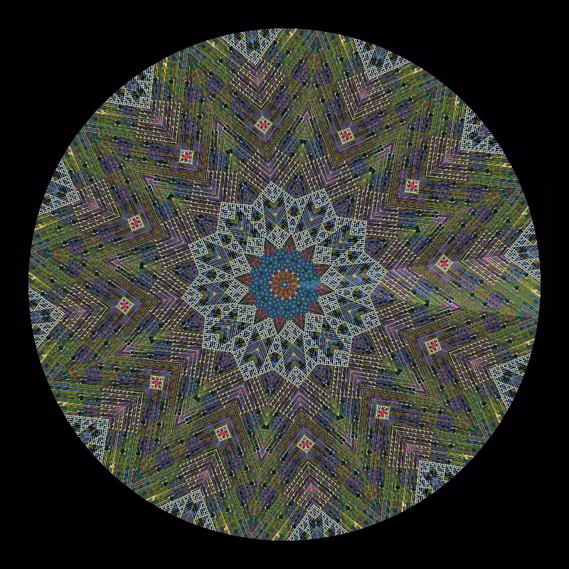 Binary kaleidoscope #148