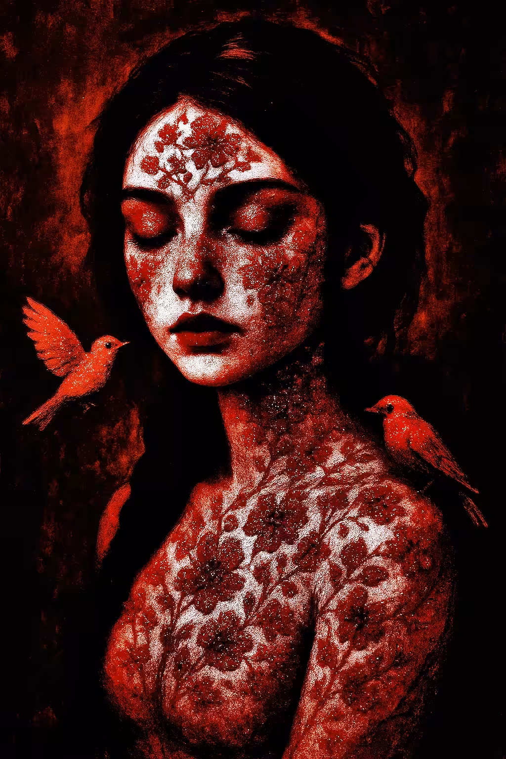Red blossoms 