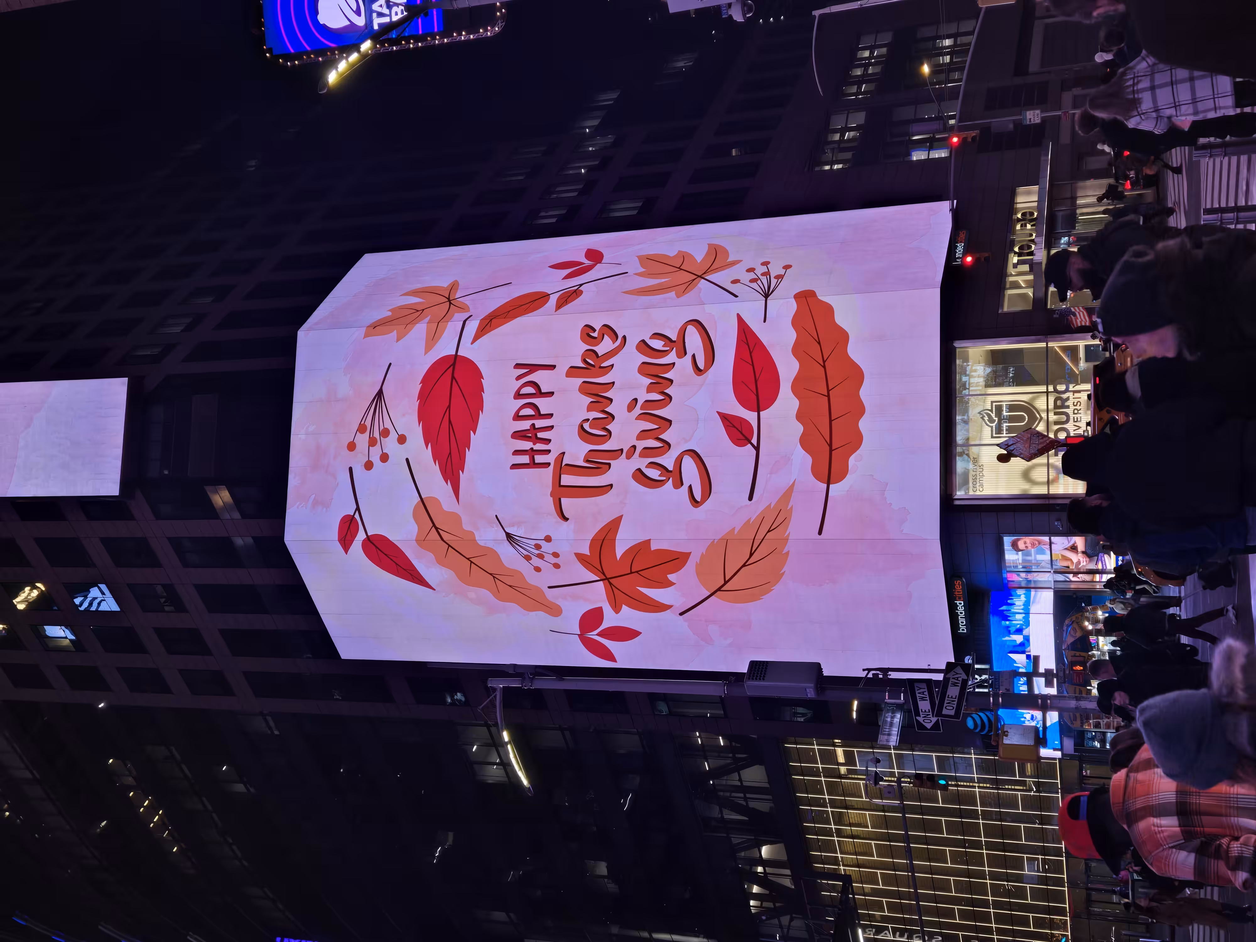 Happy Thanksgiving 🦃🍁🍂 2024 Times Square NYC 🗽