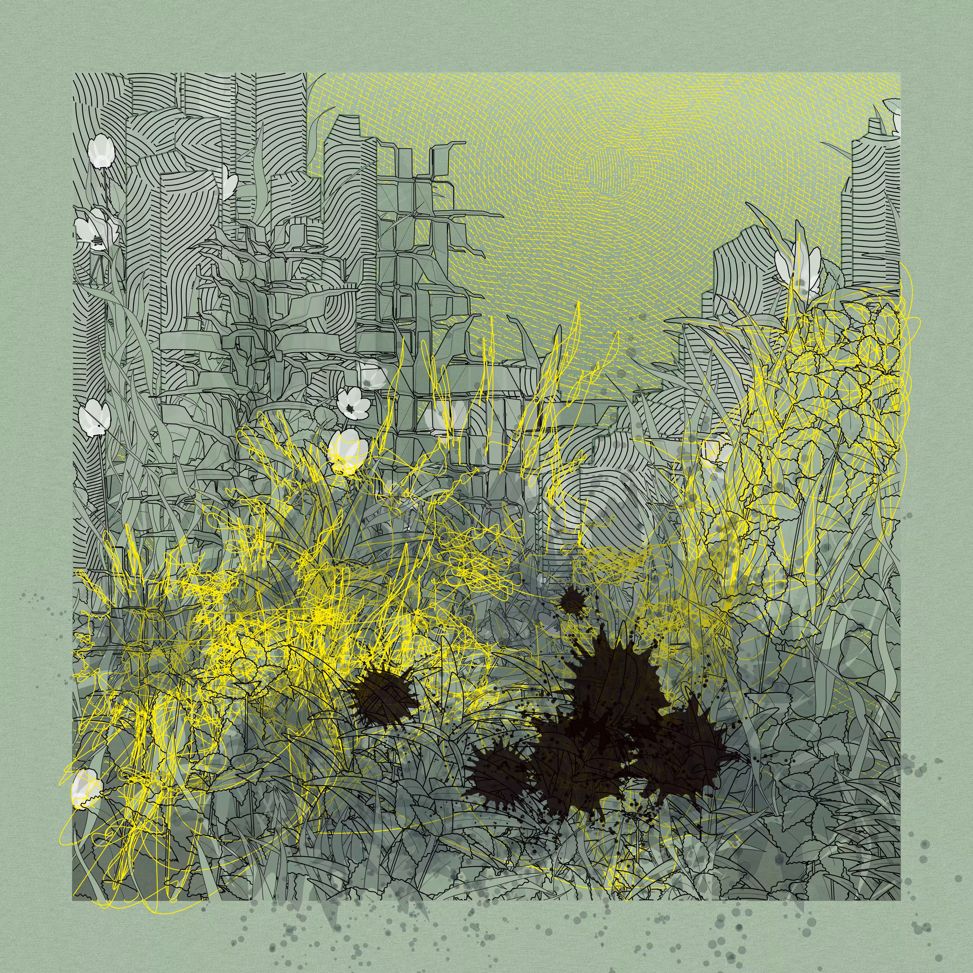 Landscape with Carbon Capture #11223