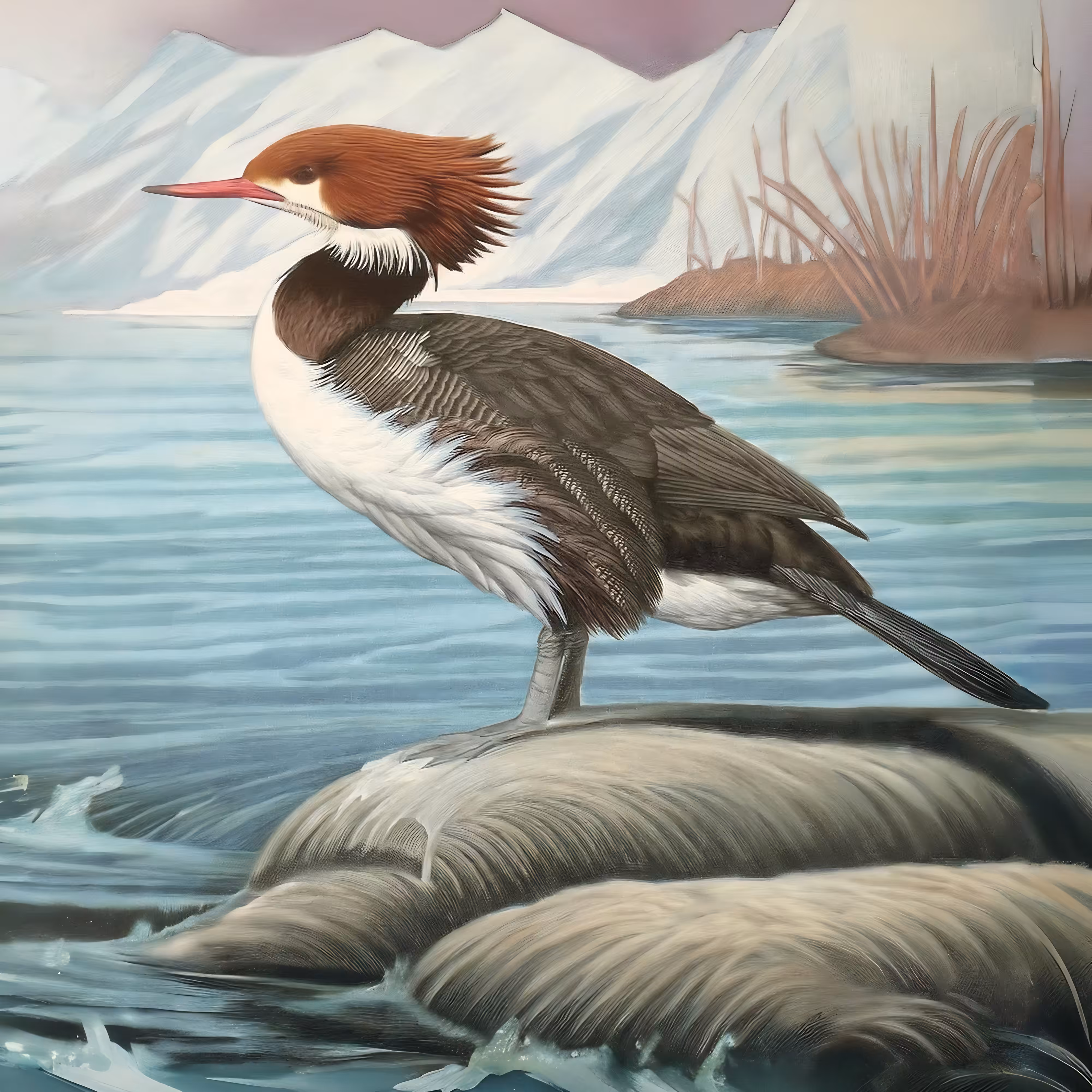 Mergus merganser