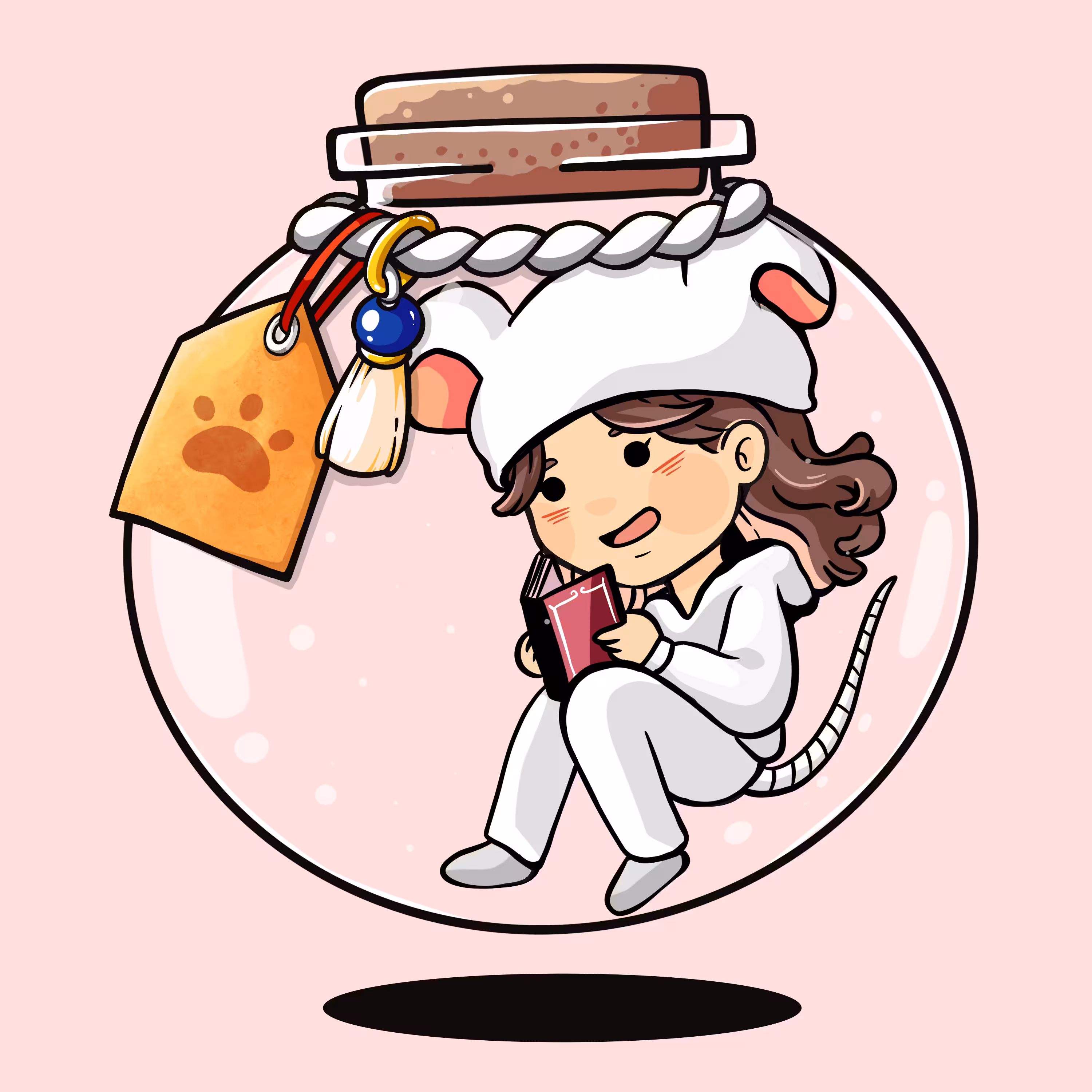 Artles: #115: White Mouse