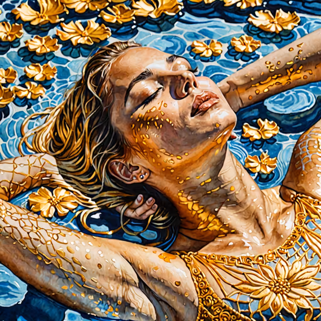 Hybrid Aesthetics: Golden Drift