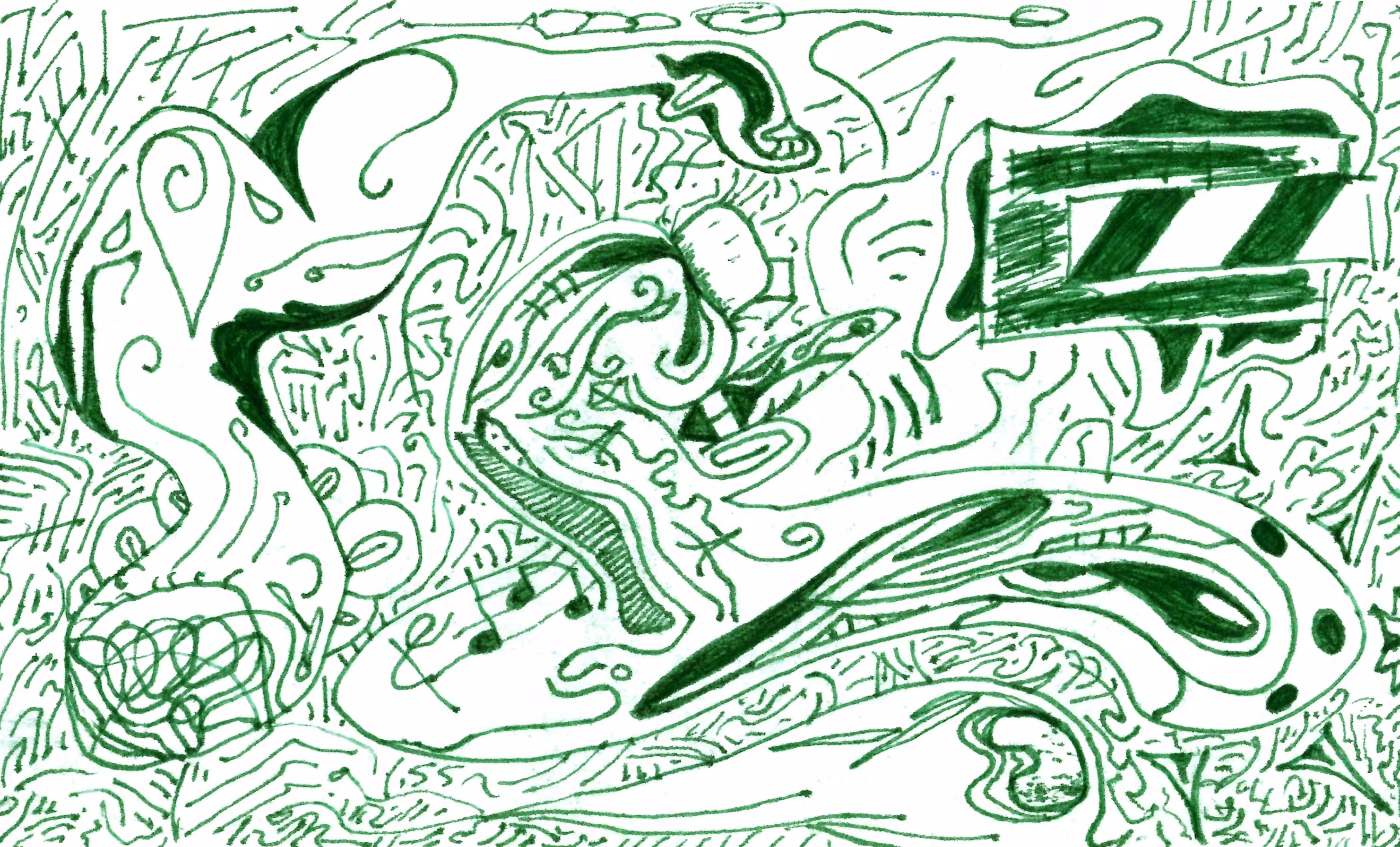 the wind is scraping the earth