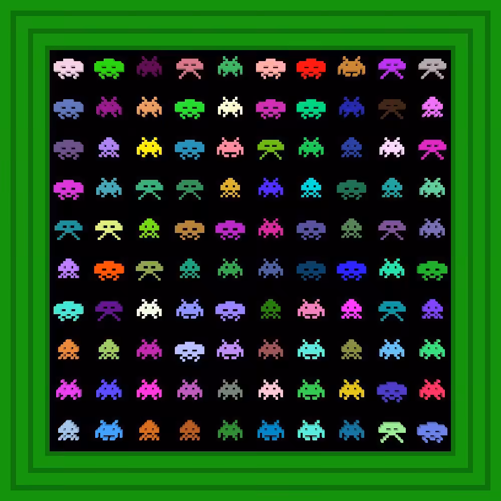 ThisIsaRobot :: Procedural Symbols (👾) #422/1000