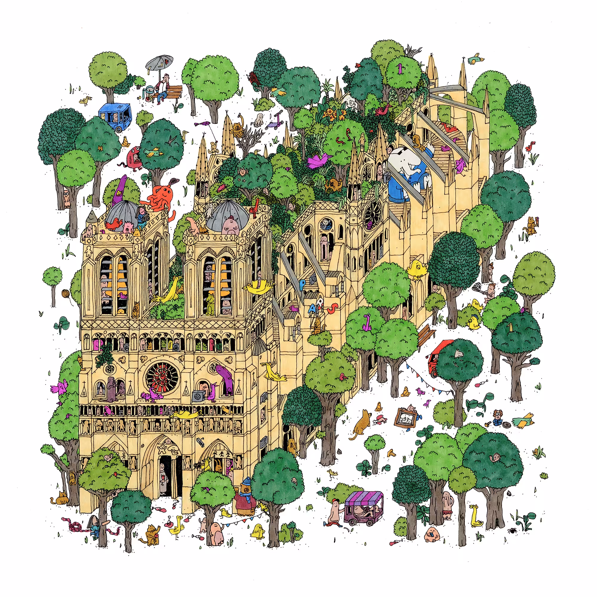 Jardin Notre Dame