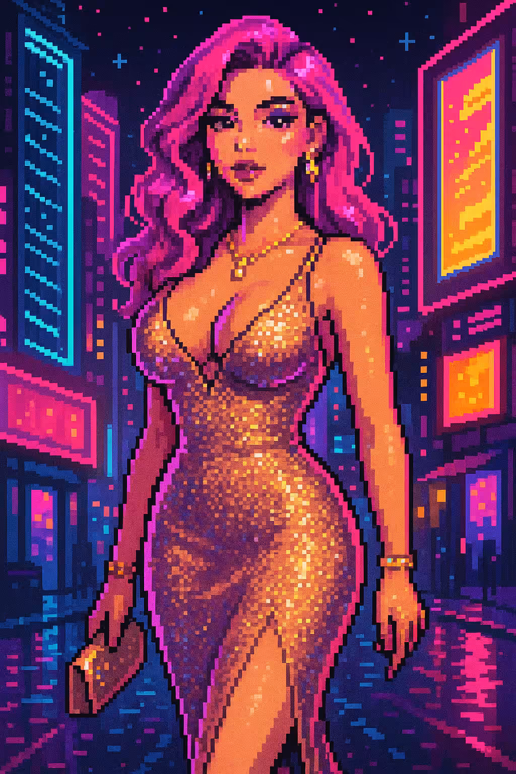 Neon Diva Golden Glamour Edition