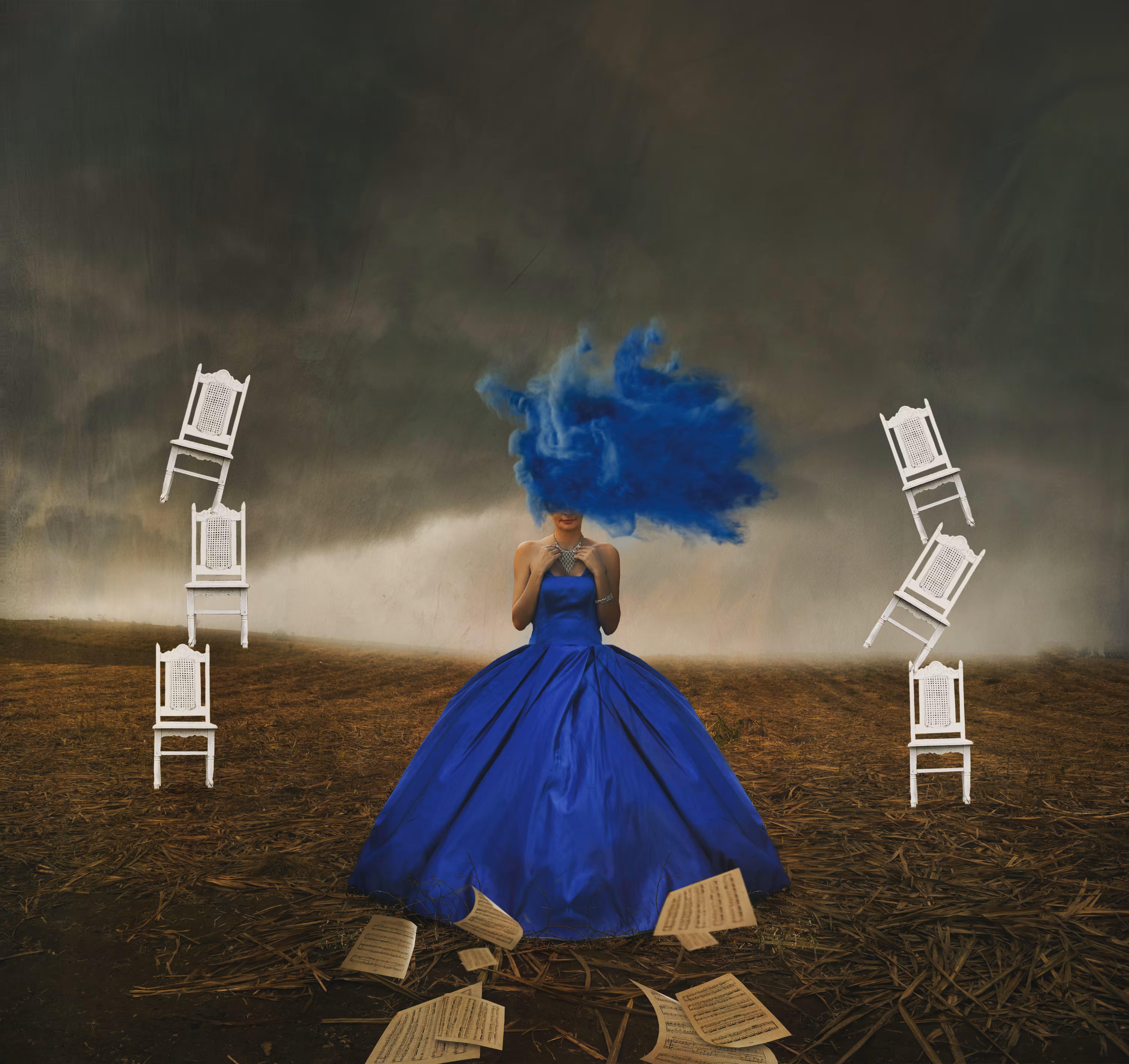 The blue Queen 