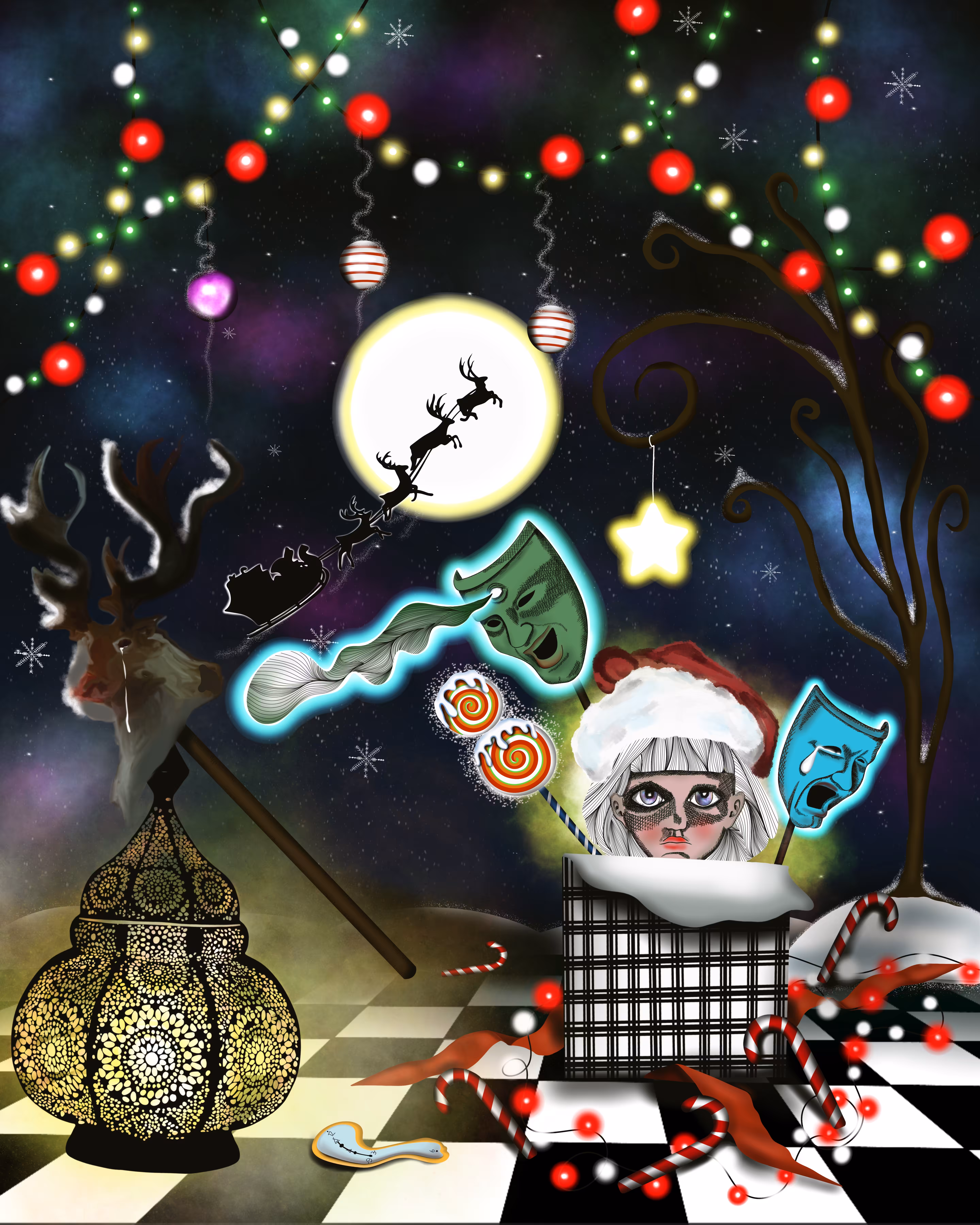 Santa has gone