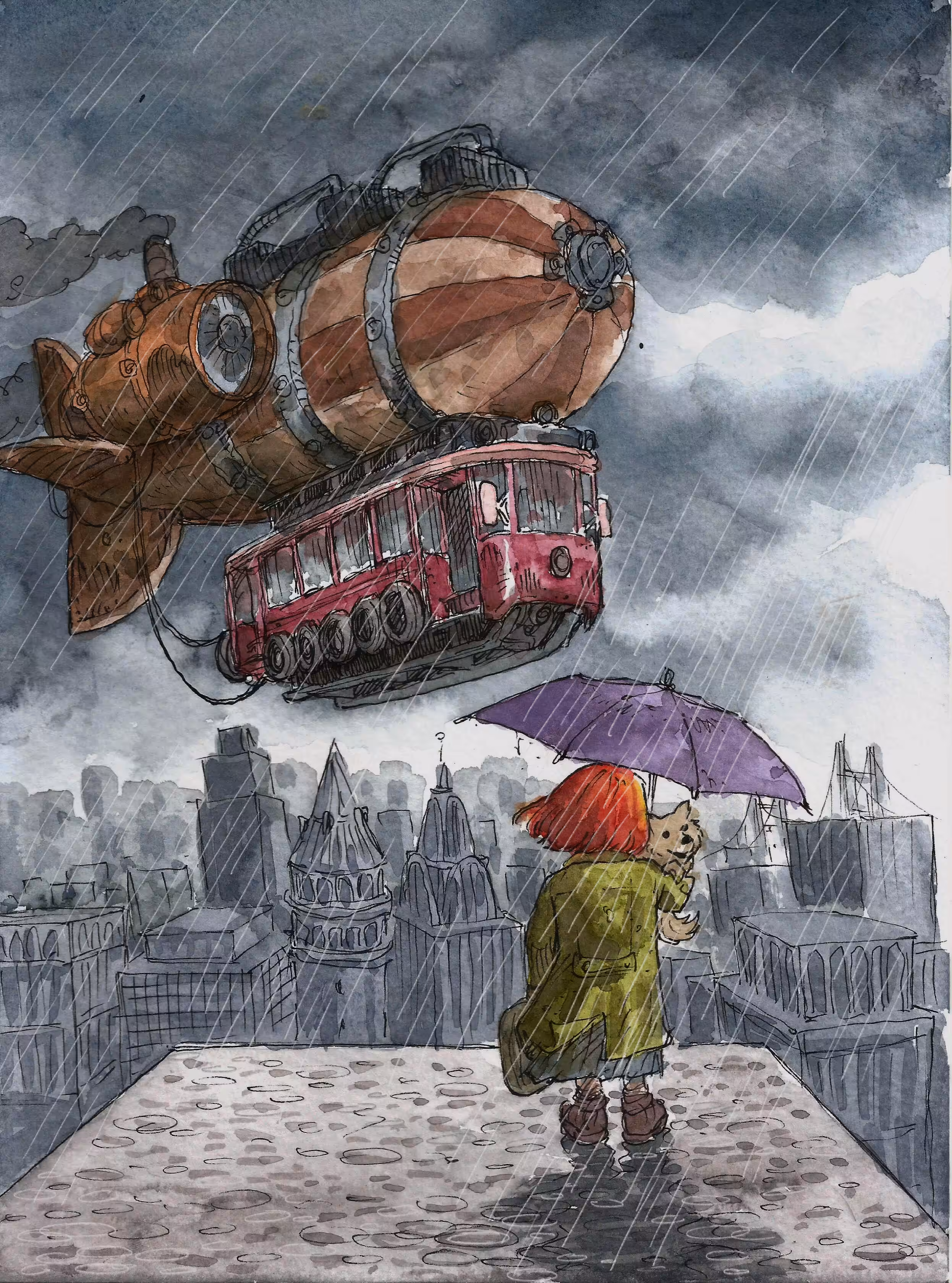 Chloe and the Zeppelin