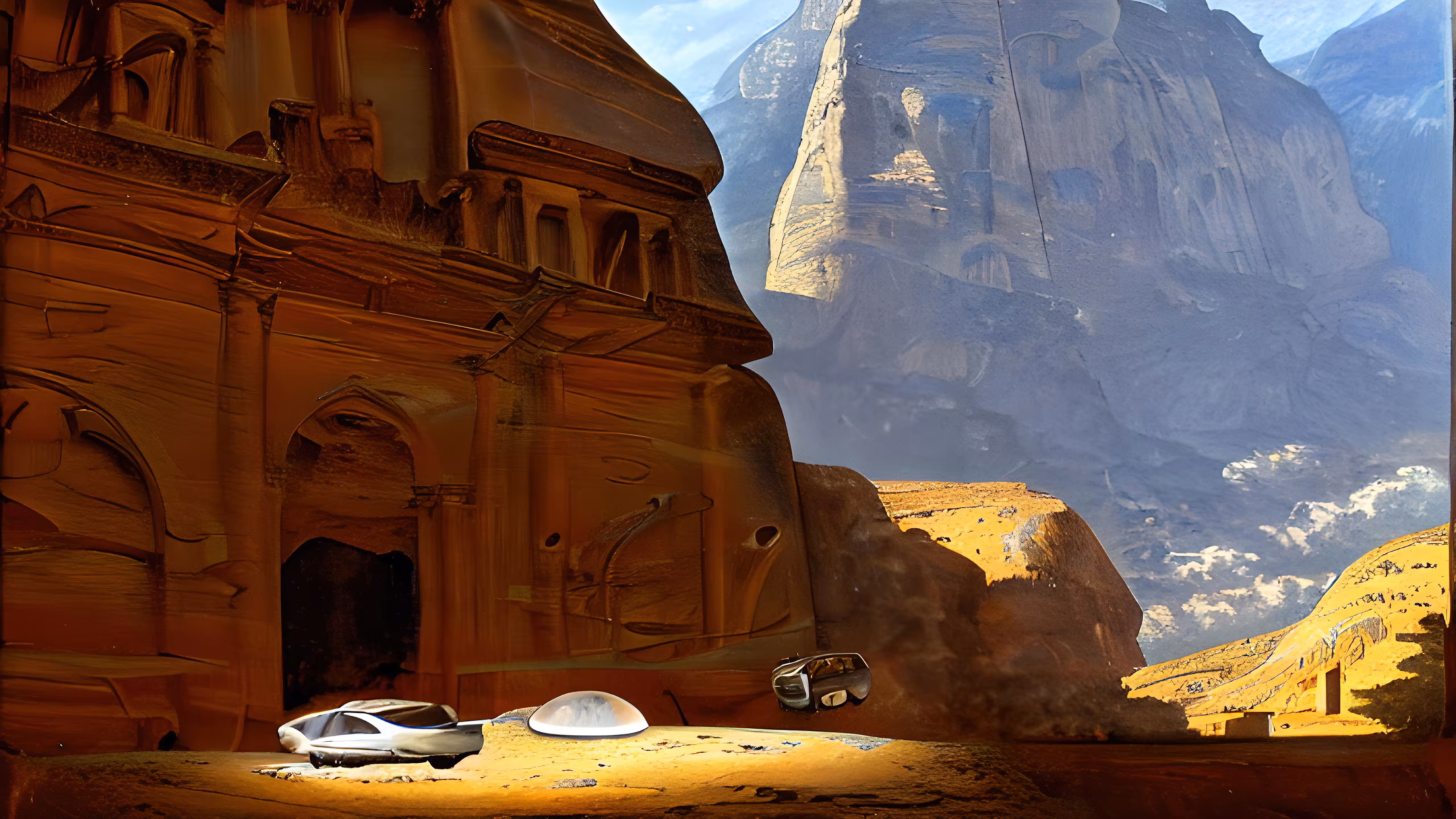 Simulation Number 89: Parking Outside The Monastery
