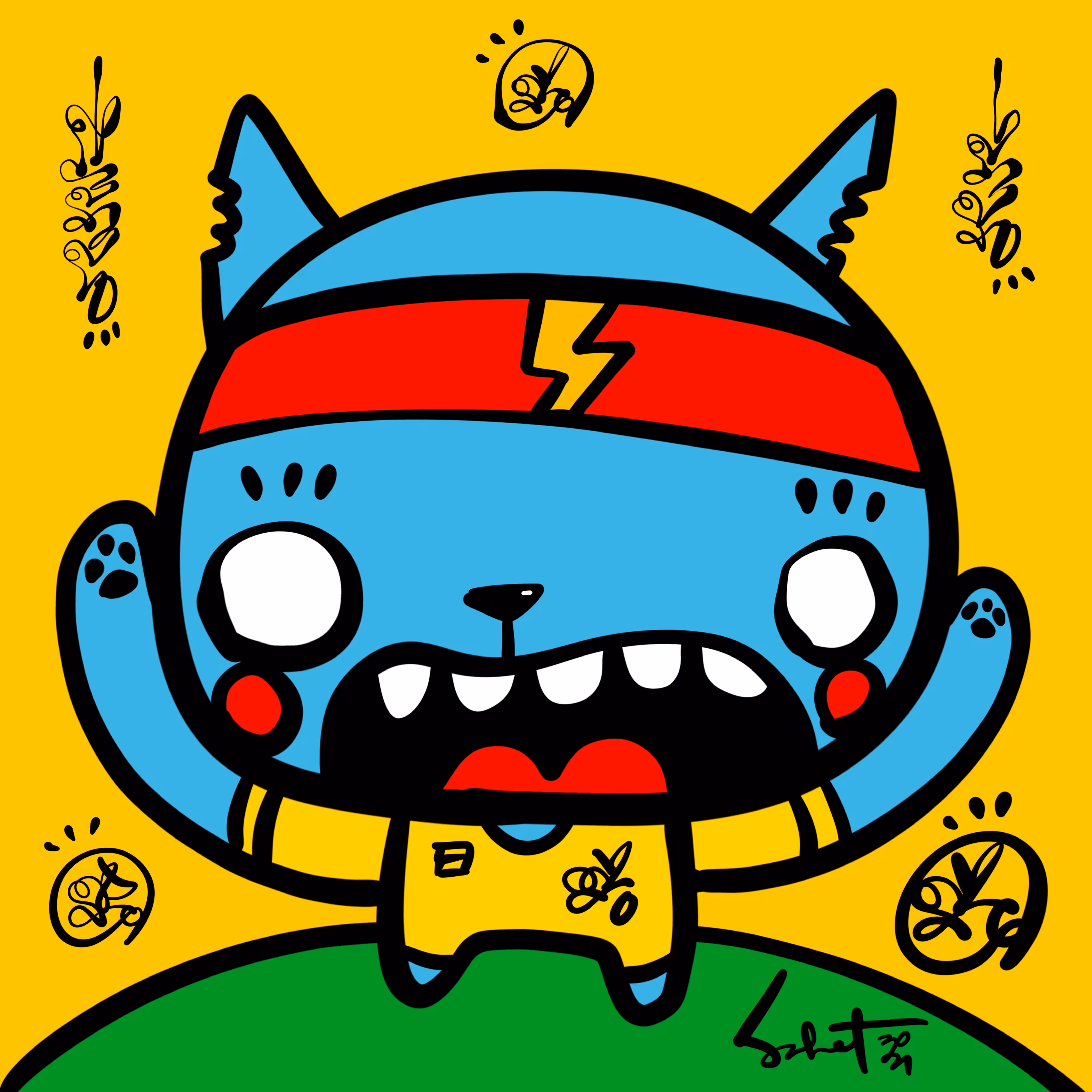 Ugly Kitties by Sabet #97