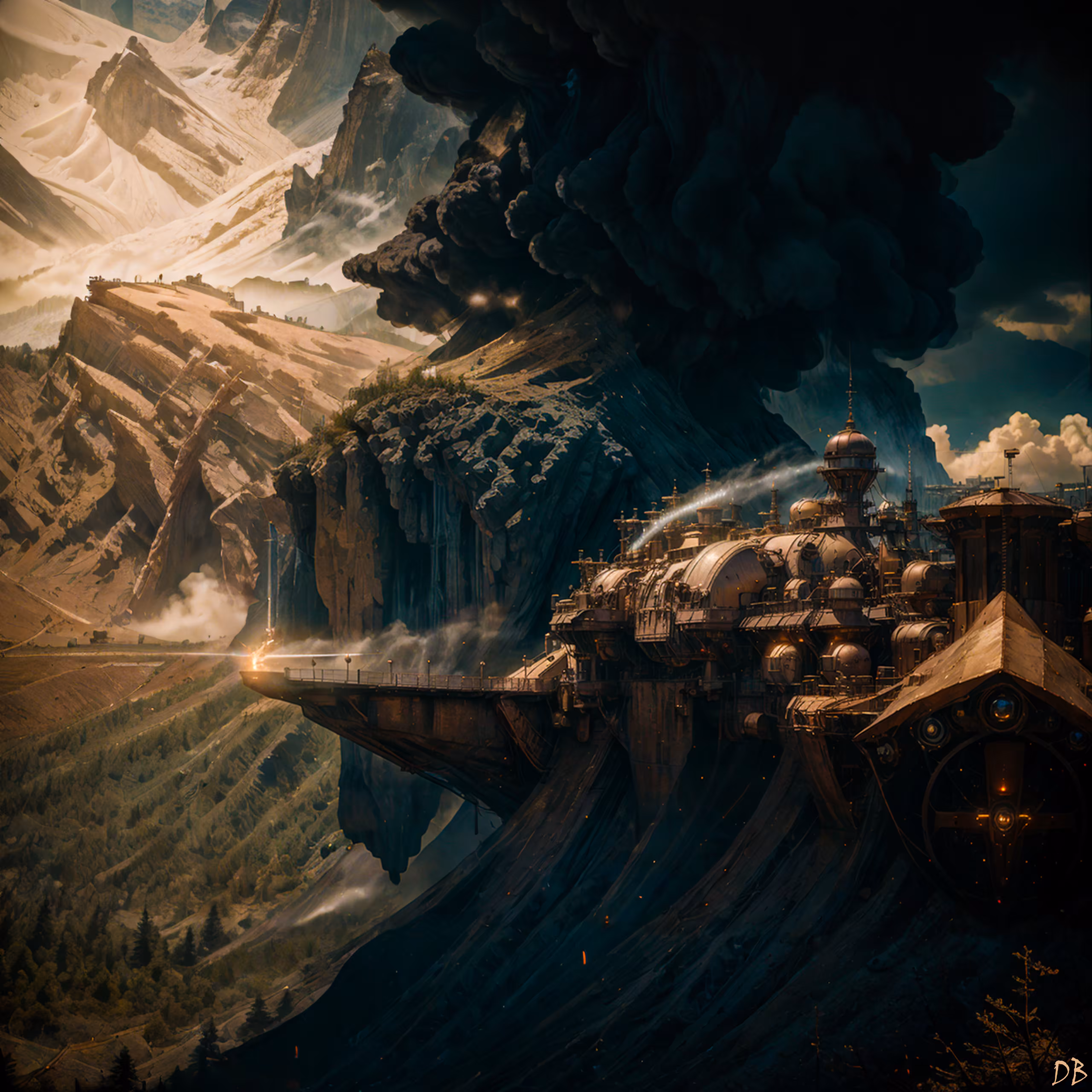Artificial Fantasy: Mining Colony on Rigel-9