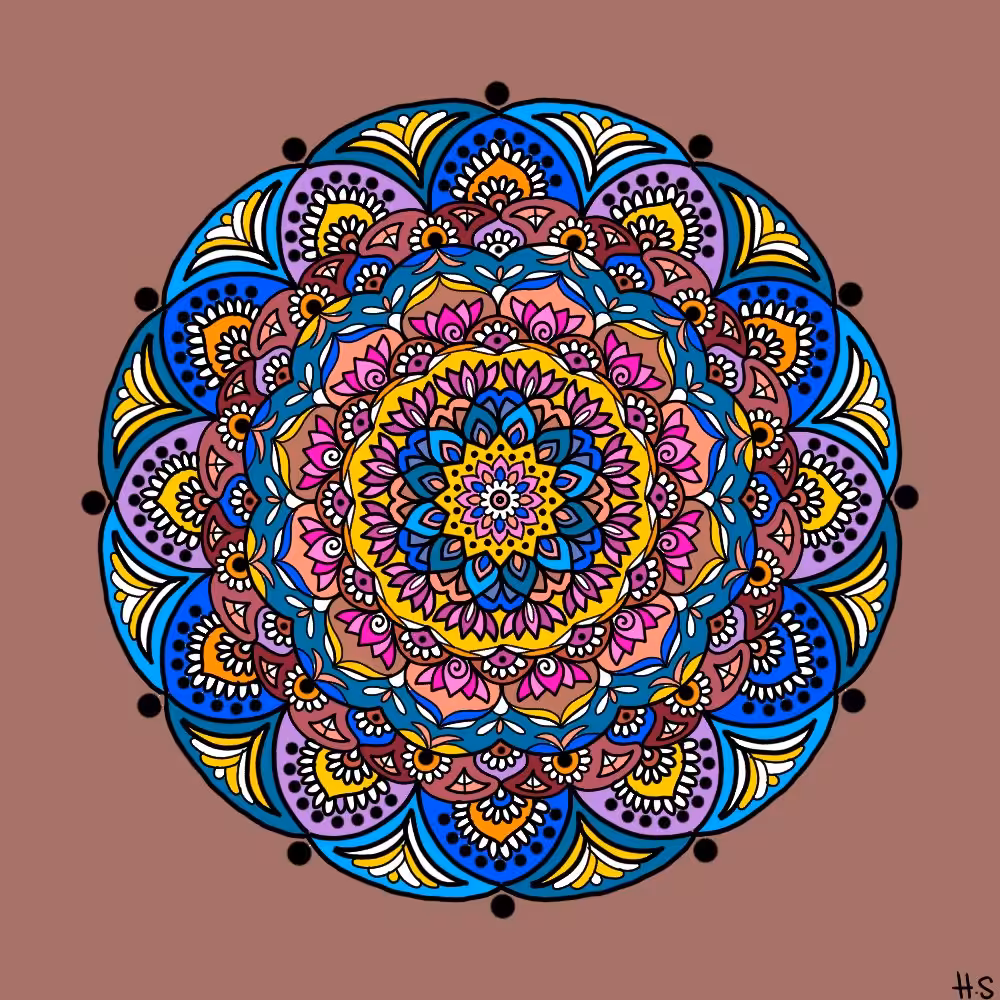 Life of mandala : Life of lotus