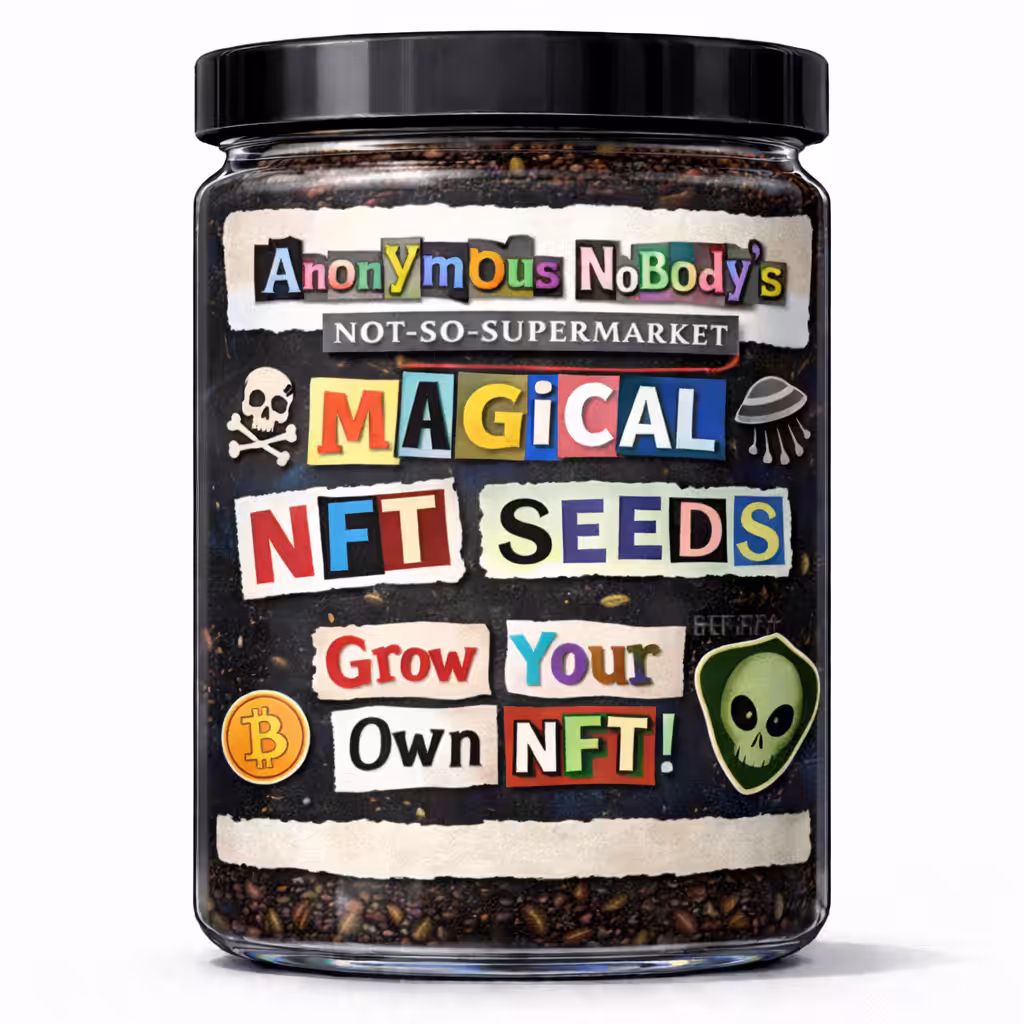 Anonymous Nobody’s Not-So-Supermarket: Magical NFT Seeds #21