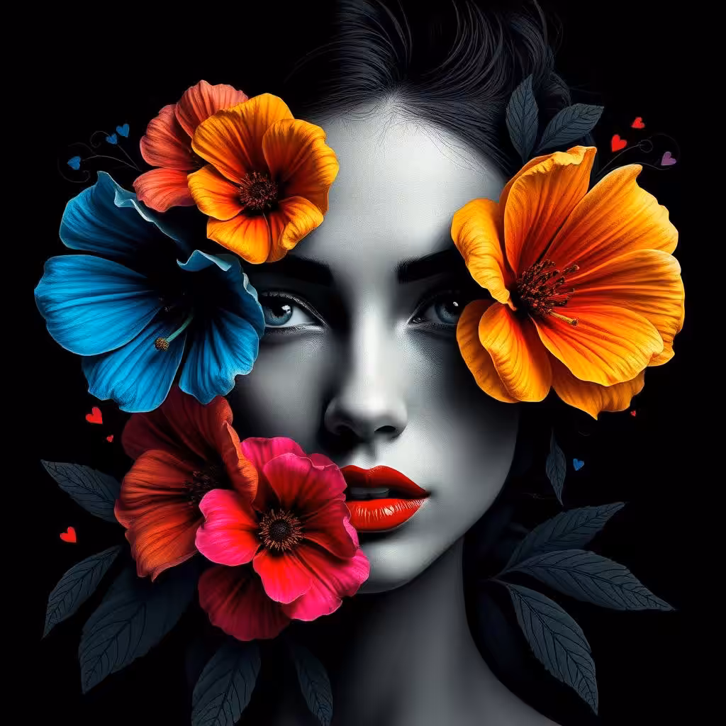 Art by J: In a world of colors