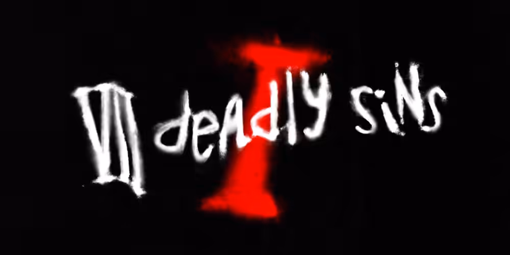Introduction Series 7 Deadly Sins in Number