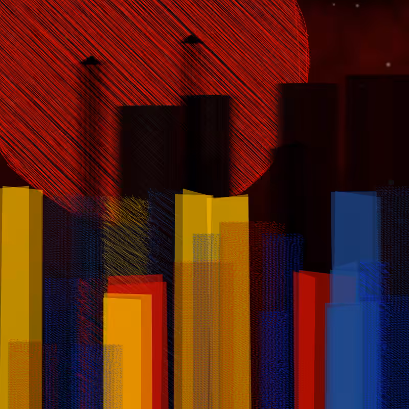 hastily-drawn cityscape sketch #67