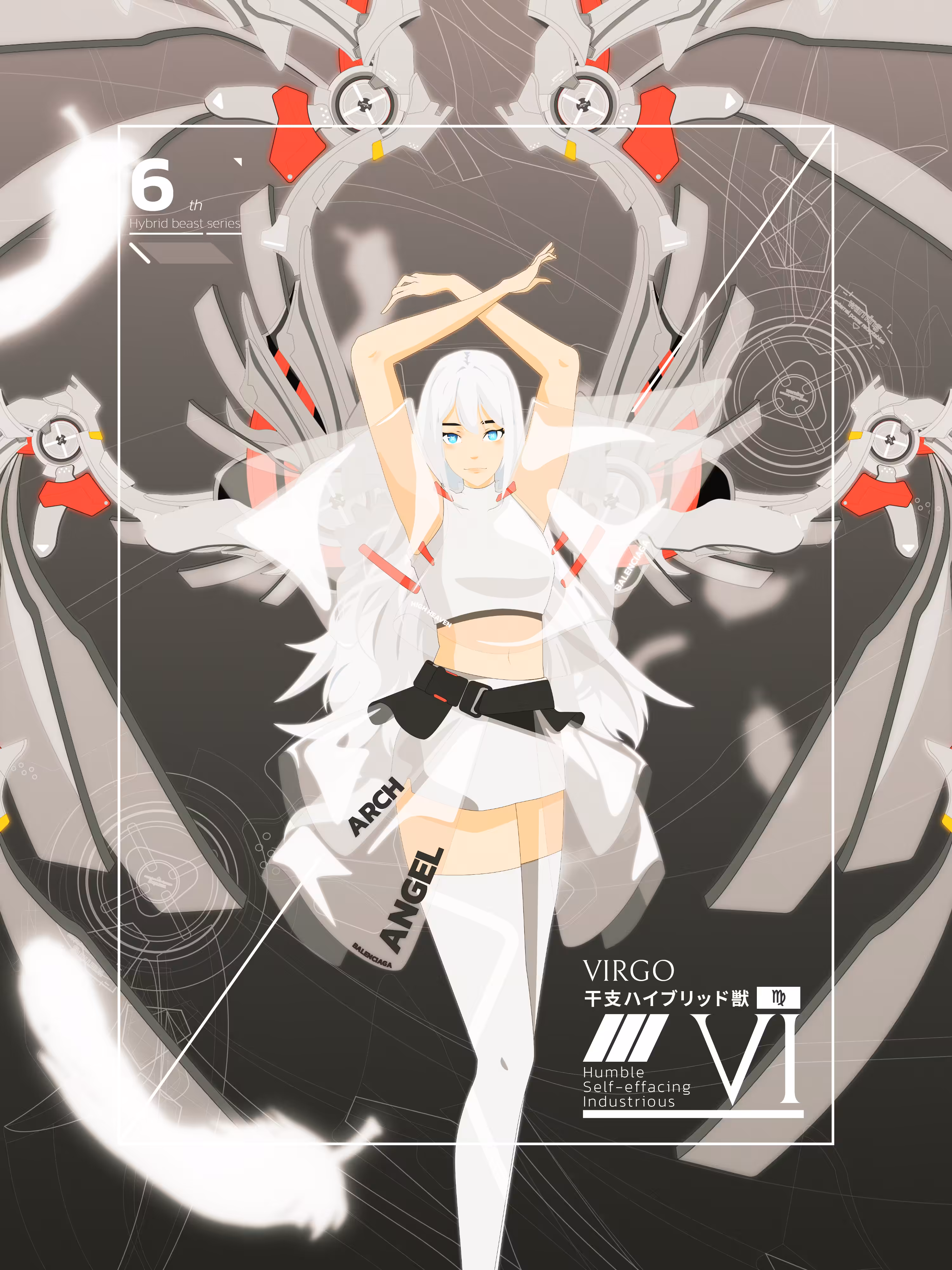 zōdiakos kyklos #06 - Virgo