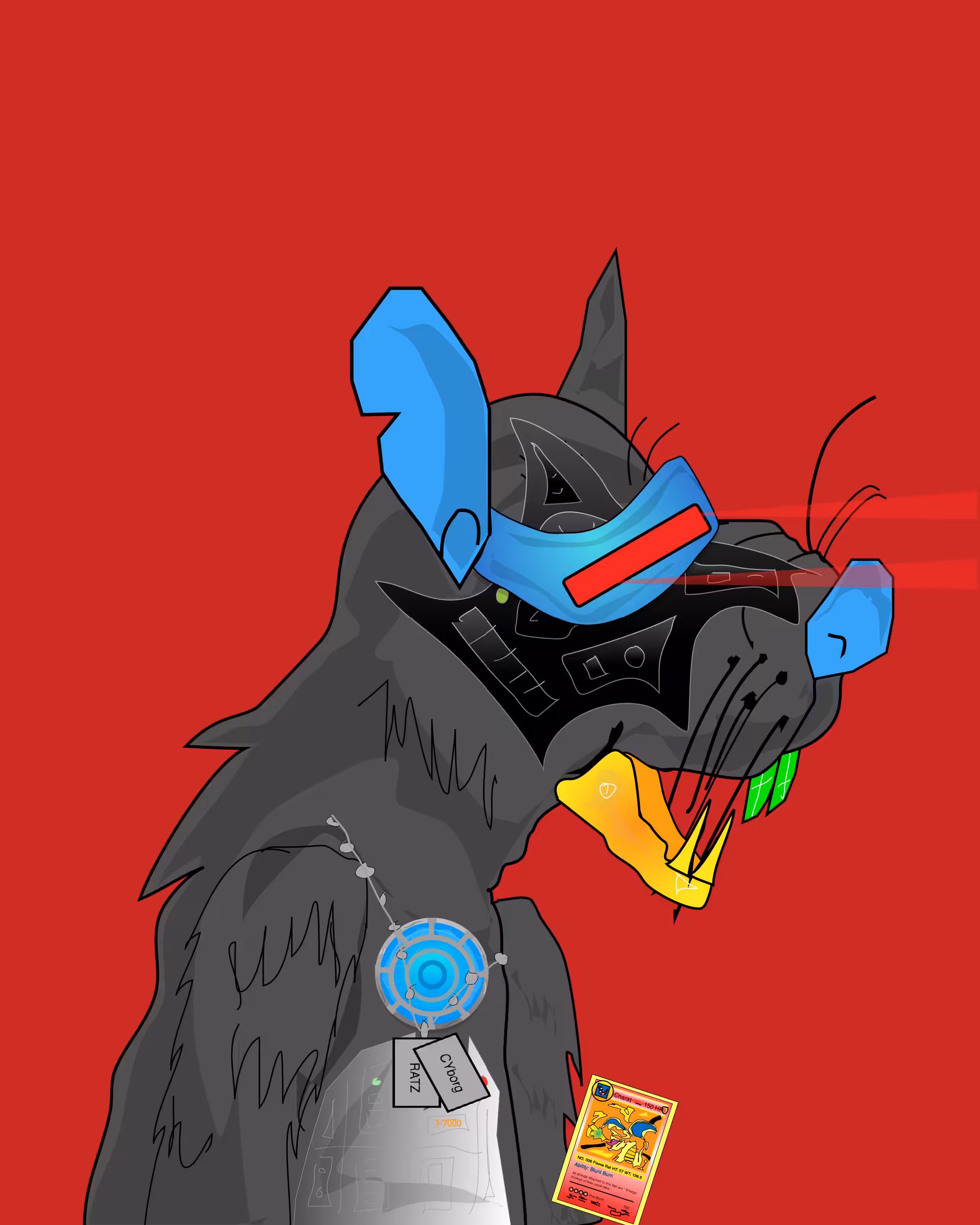 🤖 Cyborg RATZ 🐀 #453