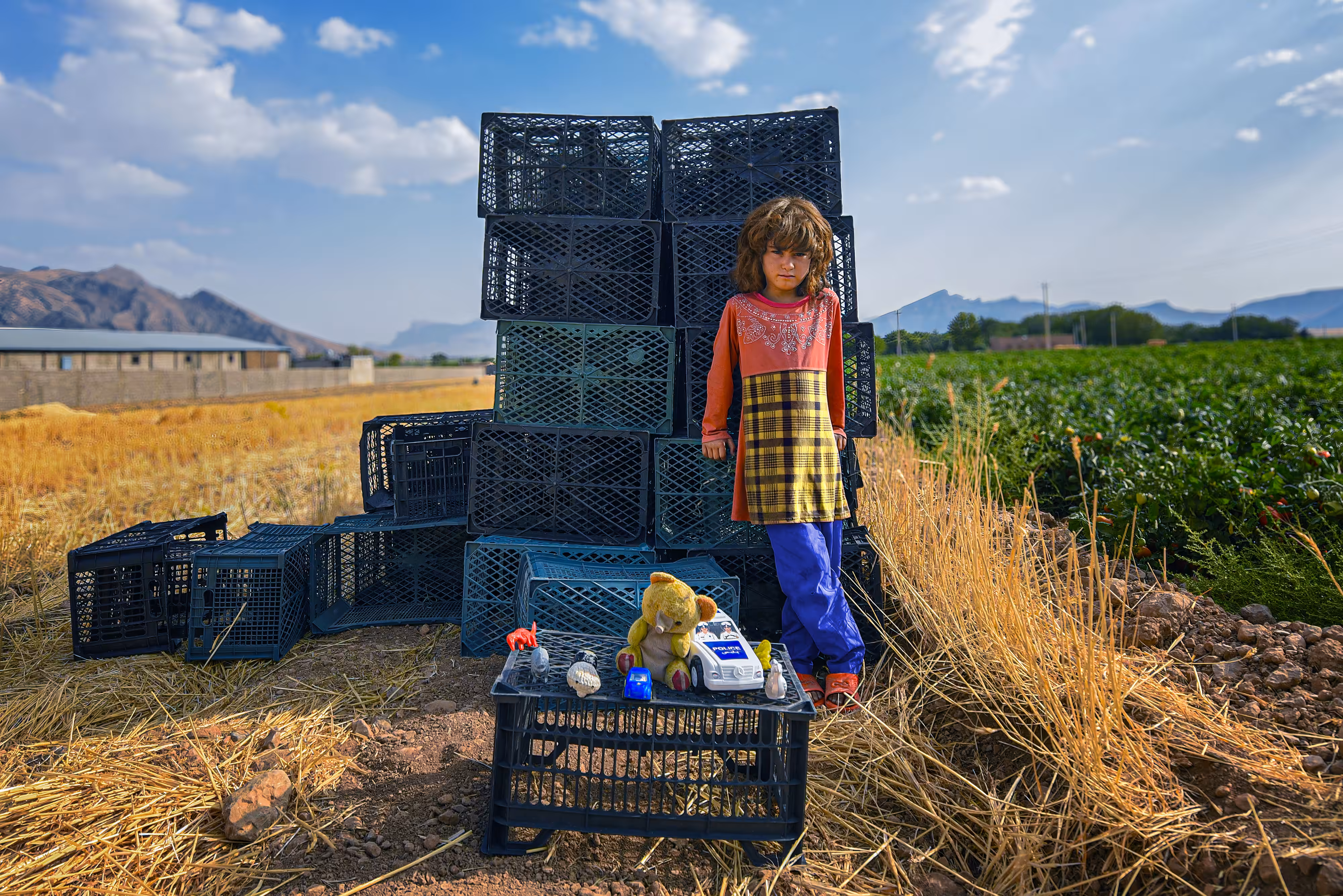 The Happy Valley: The little girl and her toys