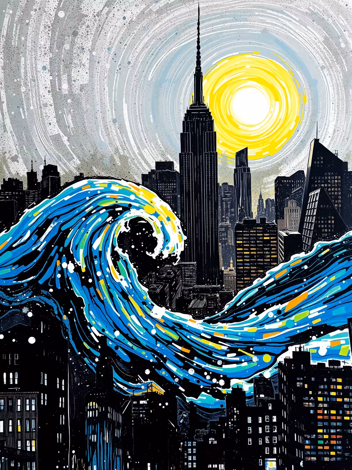 Turbulent Metropolis