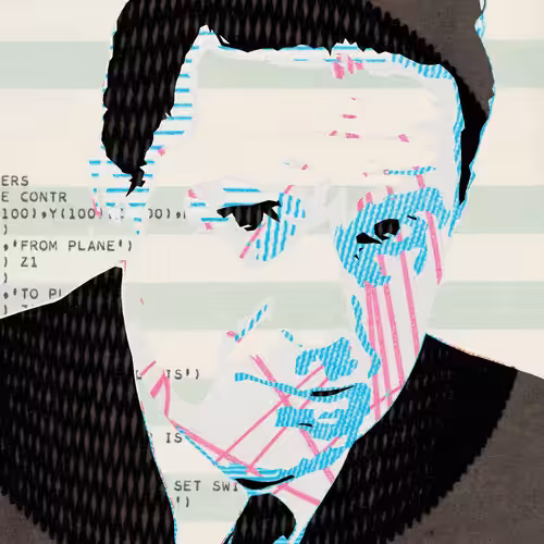 Generative Portrait of Robert Mallary #778