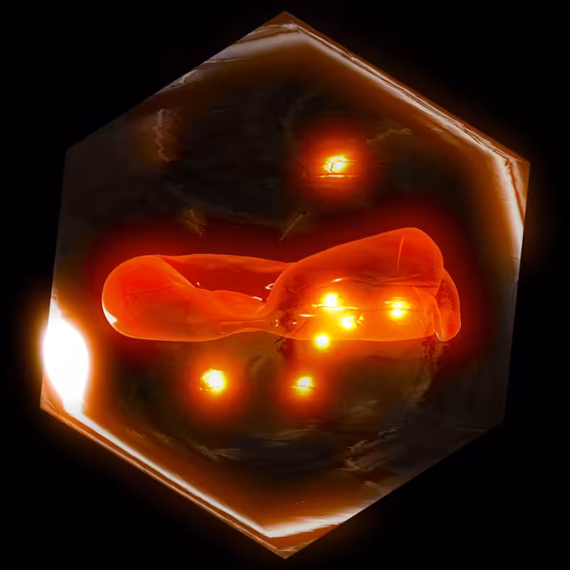 Crypto Orb (orange)
