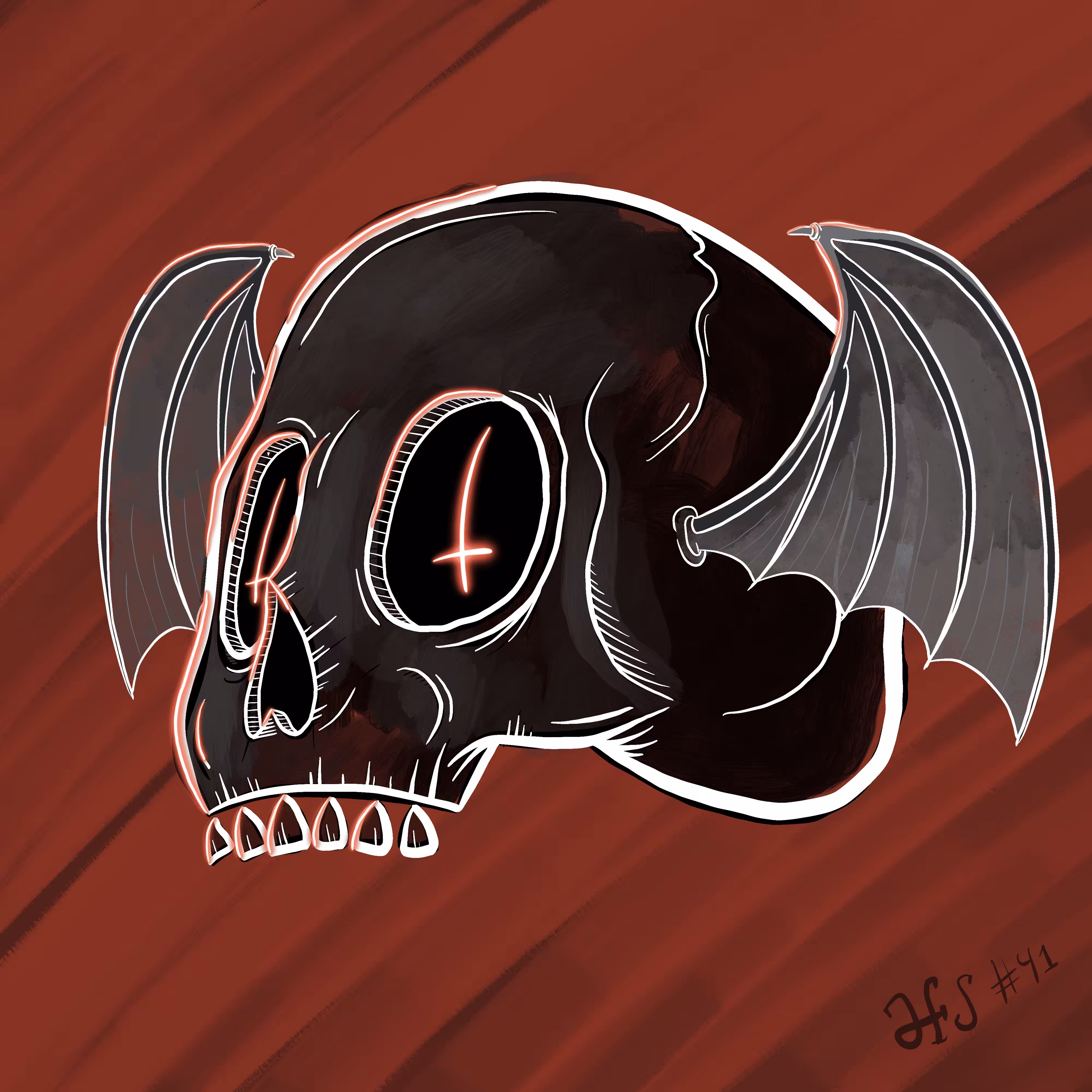 Almost Fancy Skull #41