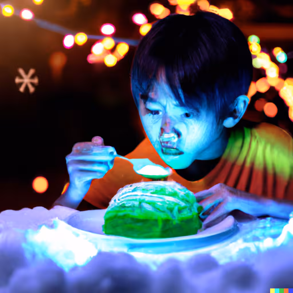 Kryptonite Christmas Cake #1