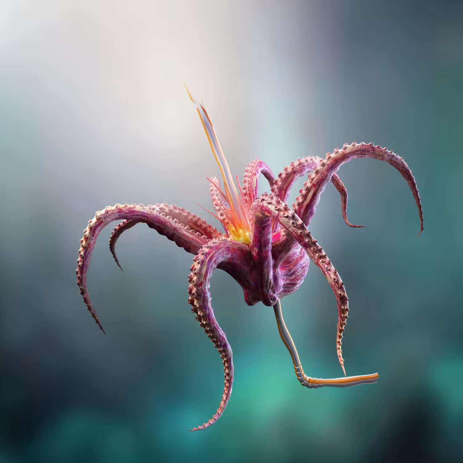 Pink Octopus