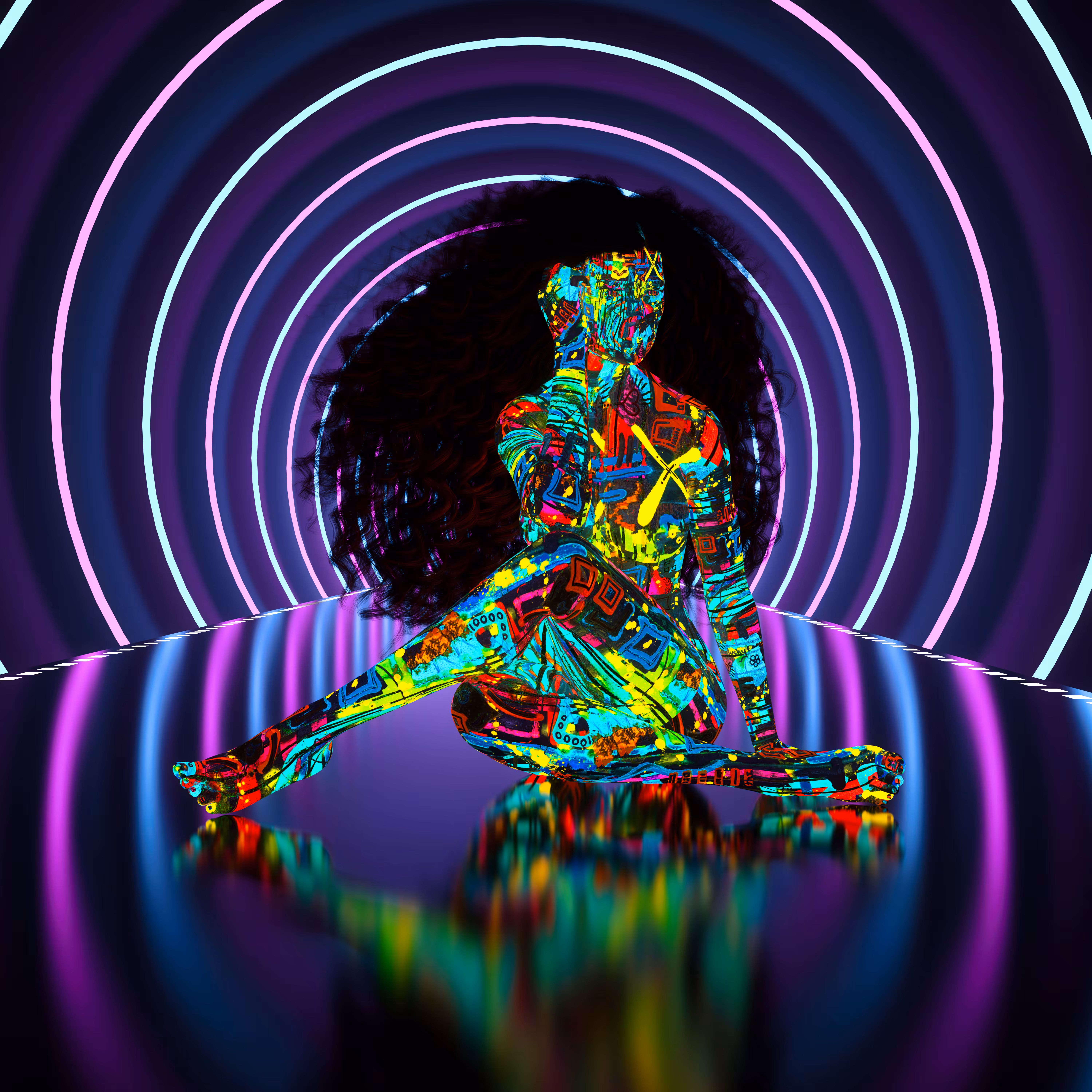 Neon six