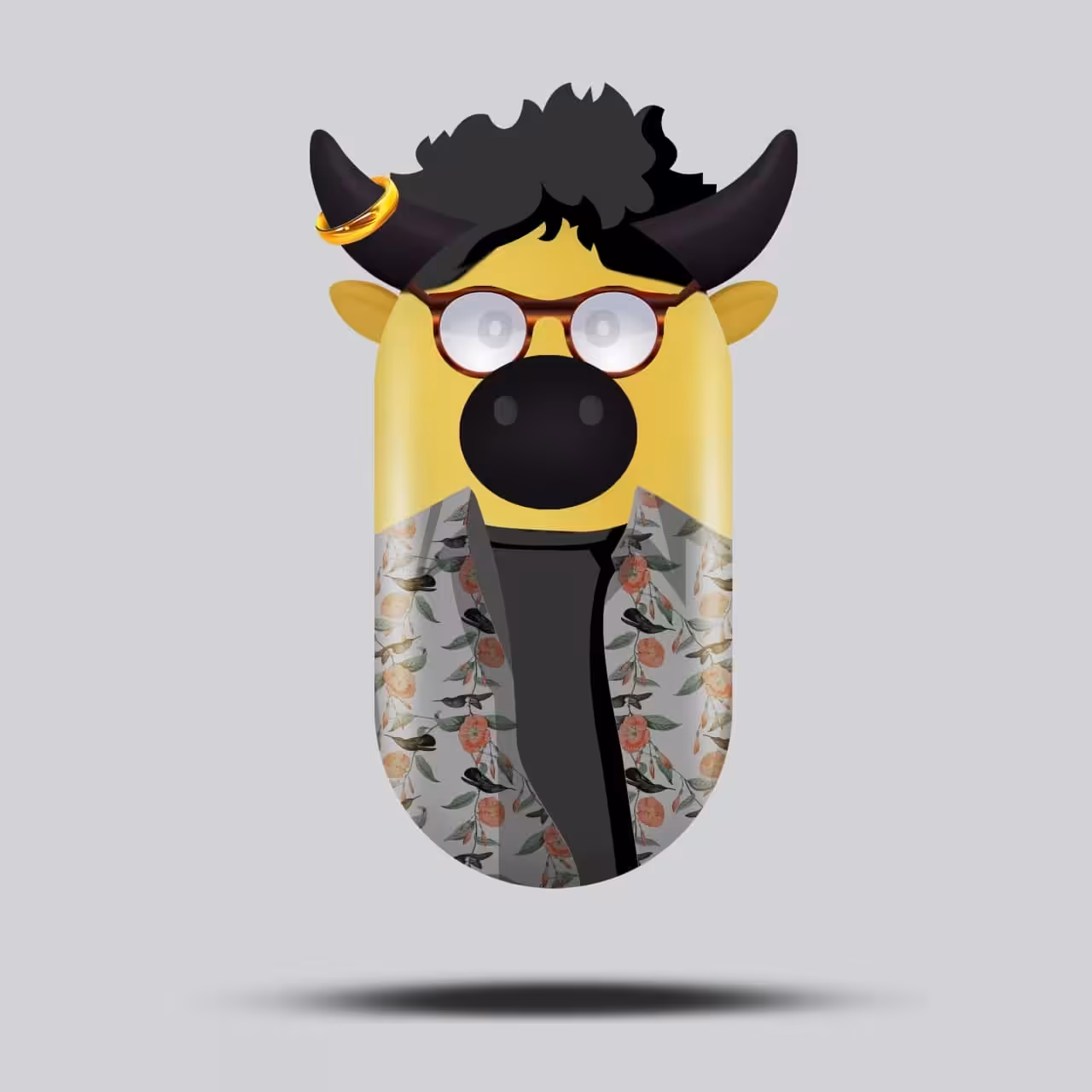 Dapper Cow