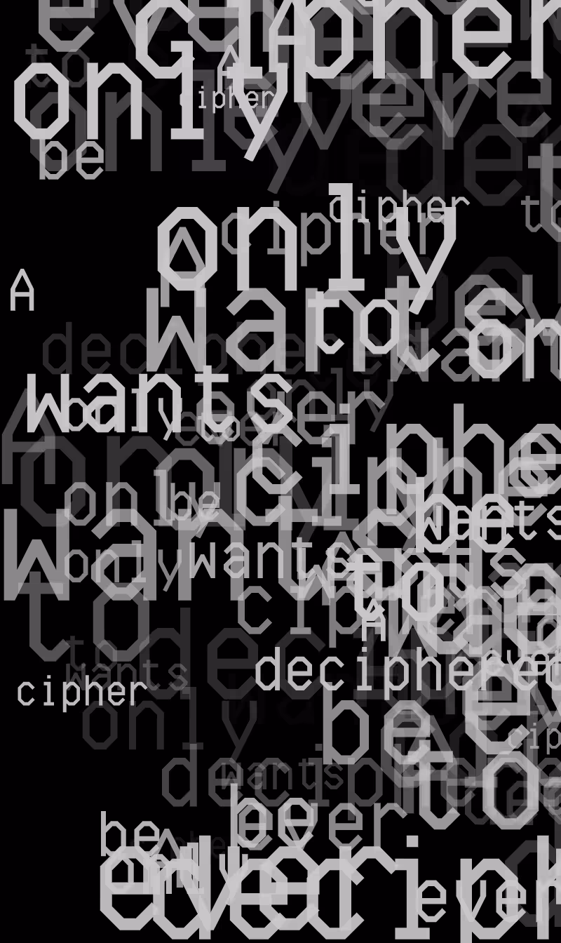 CRYPTIC POEMS #96 | AOLS #496