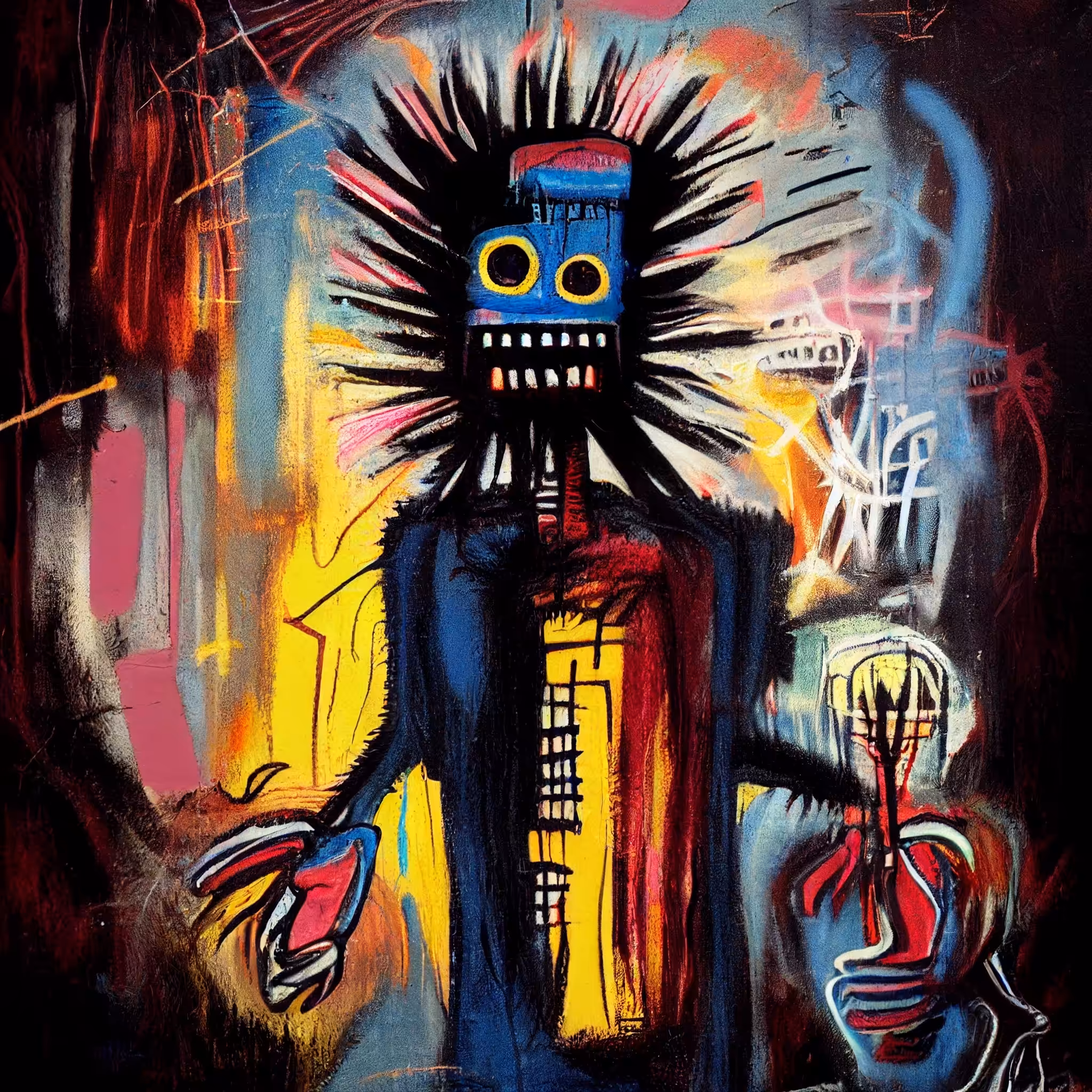 Basquiat Little Creatures: Little Creature #00247