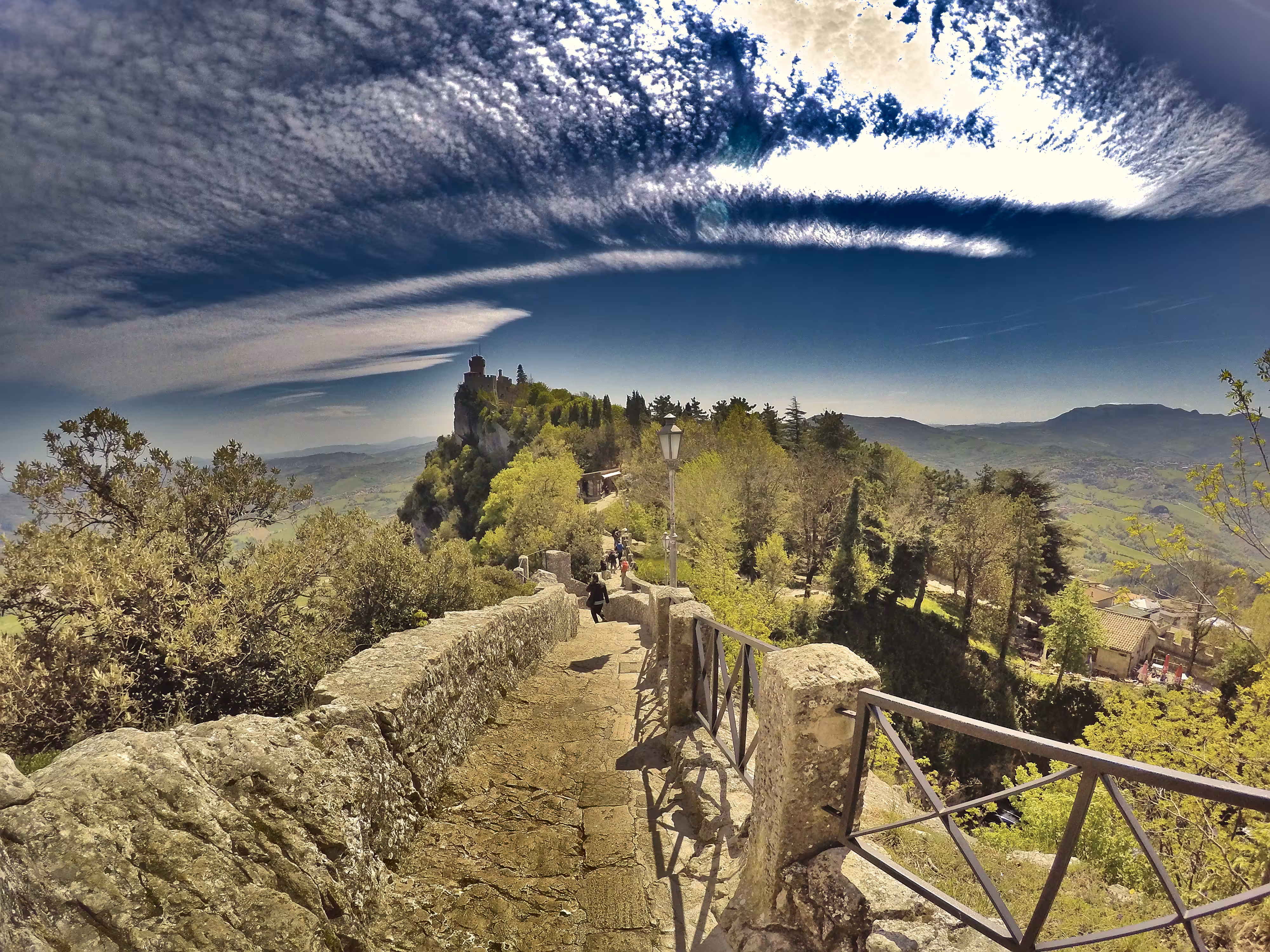 Rodeo posts: Mind blowing view in San Marino