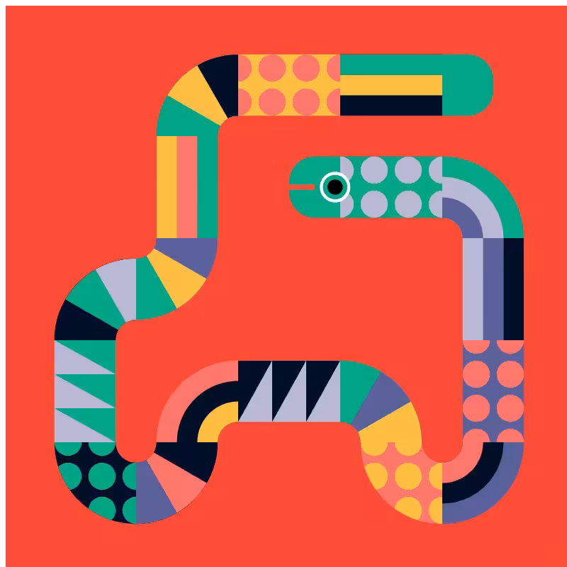 Personal Generative Snake #38