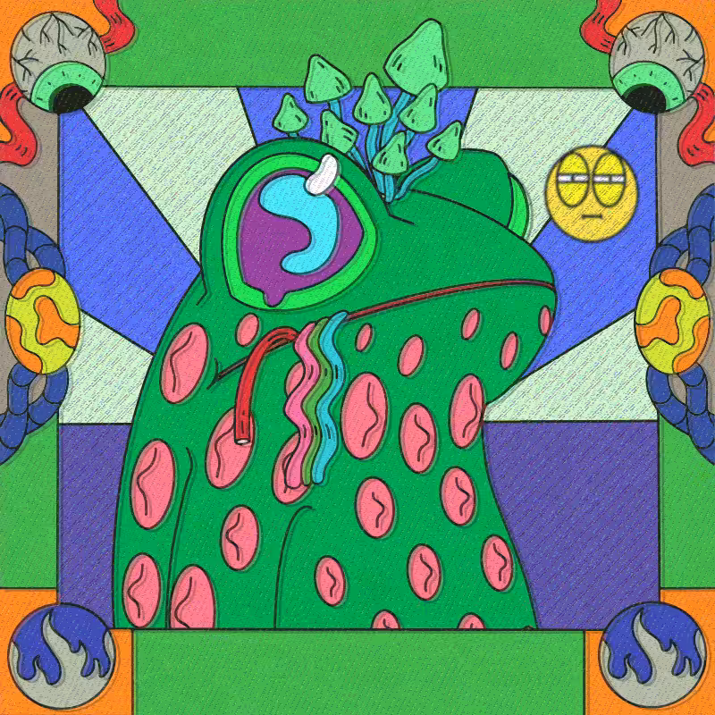 Blue Toad #39